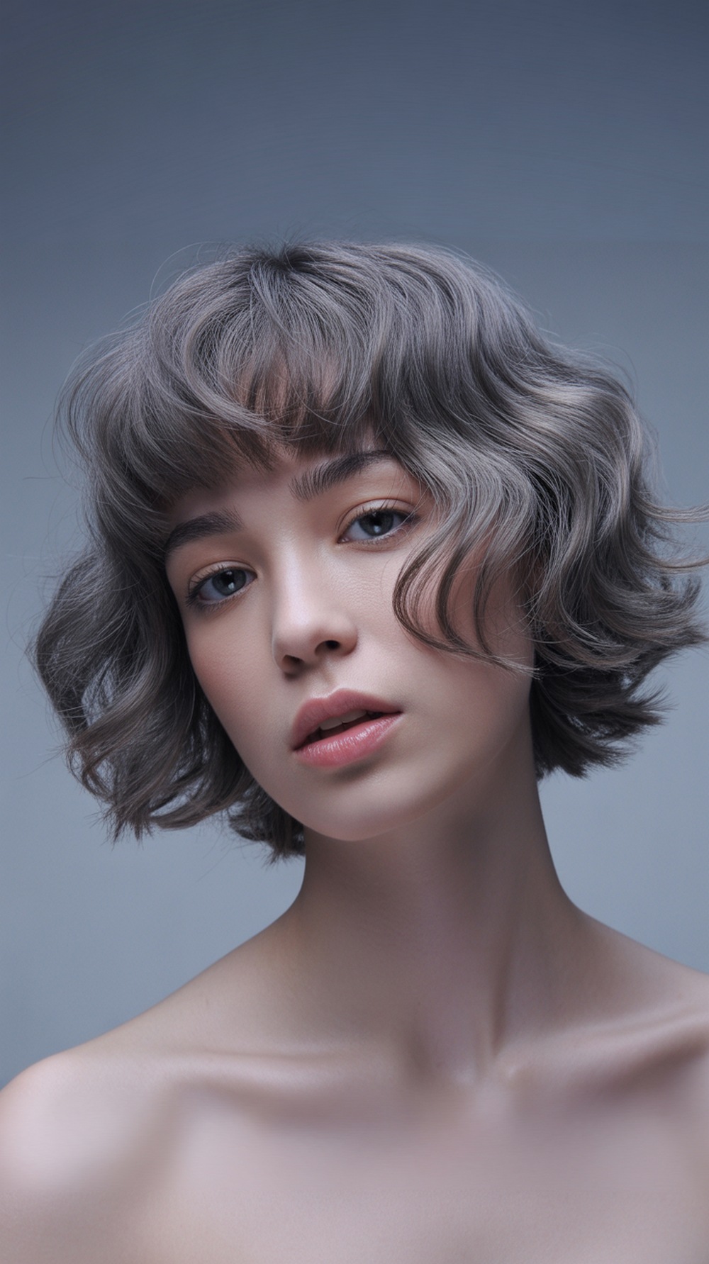Wavy Shattered Bob