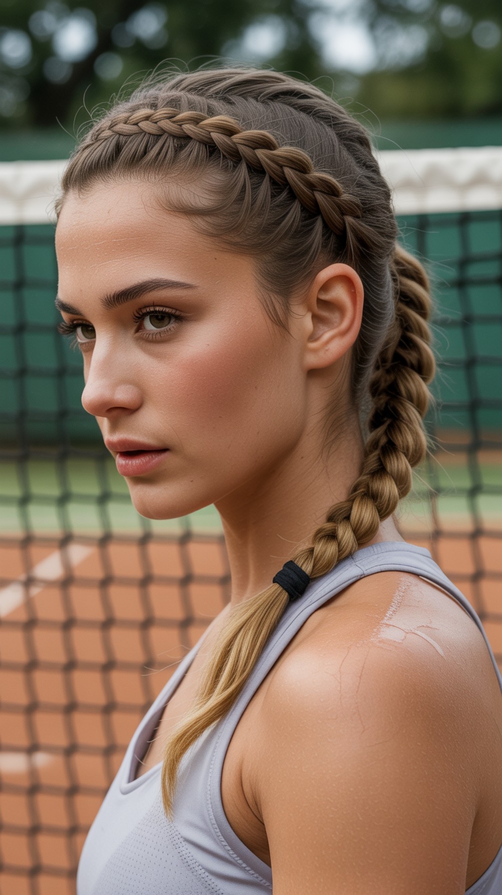 Bang Safe Volleyball Hairstyles