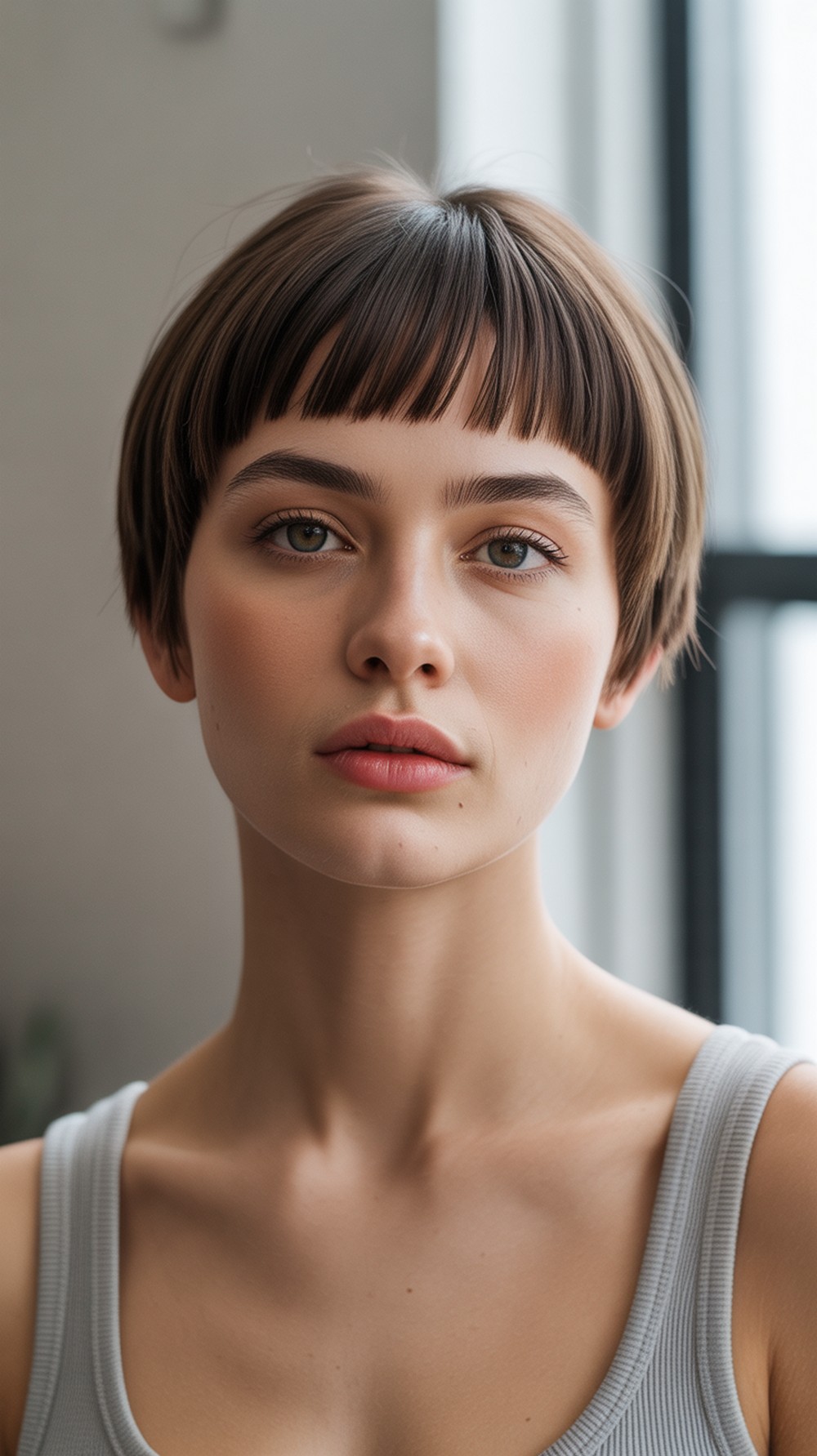 Bixie with Soft Fringe