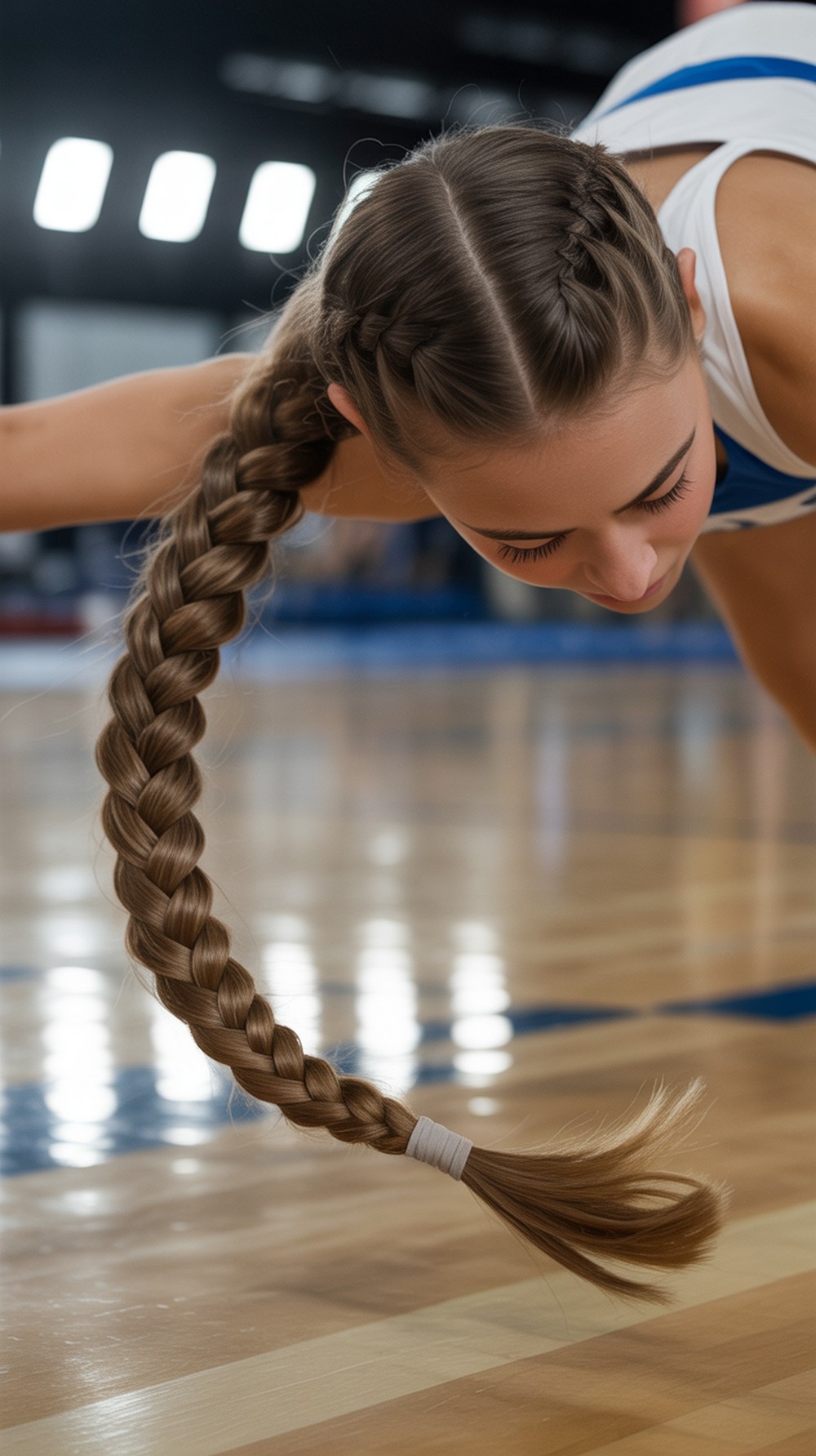 Braided Ponytail Volleyball Hairstyles for Tangle Free Speed