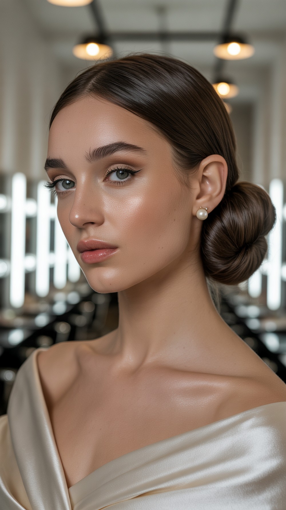 Classic Low Chignon