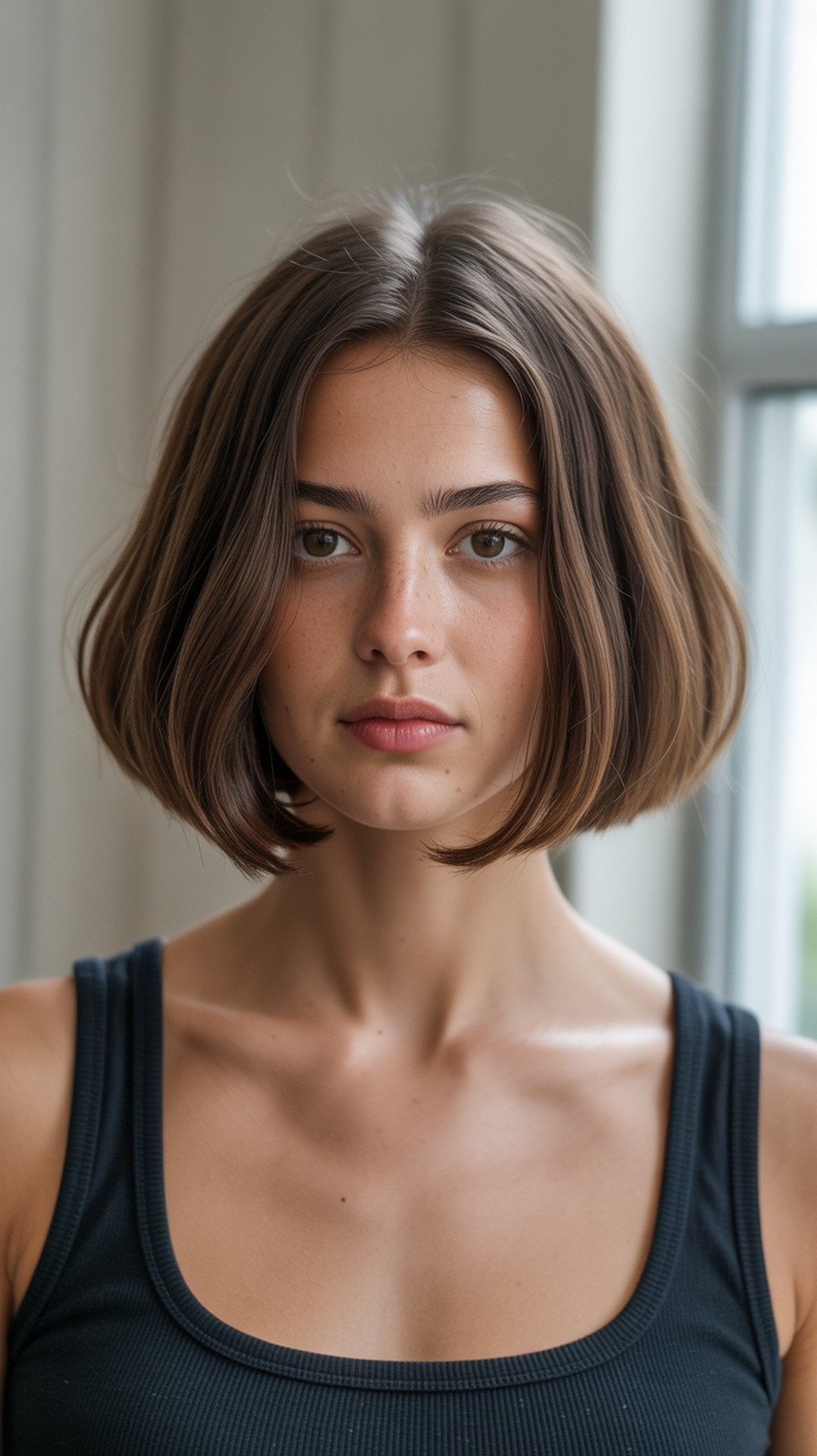 Italian Bob with Bent Ends