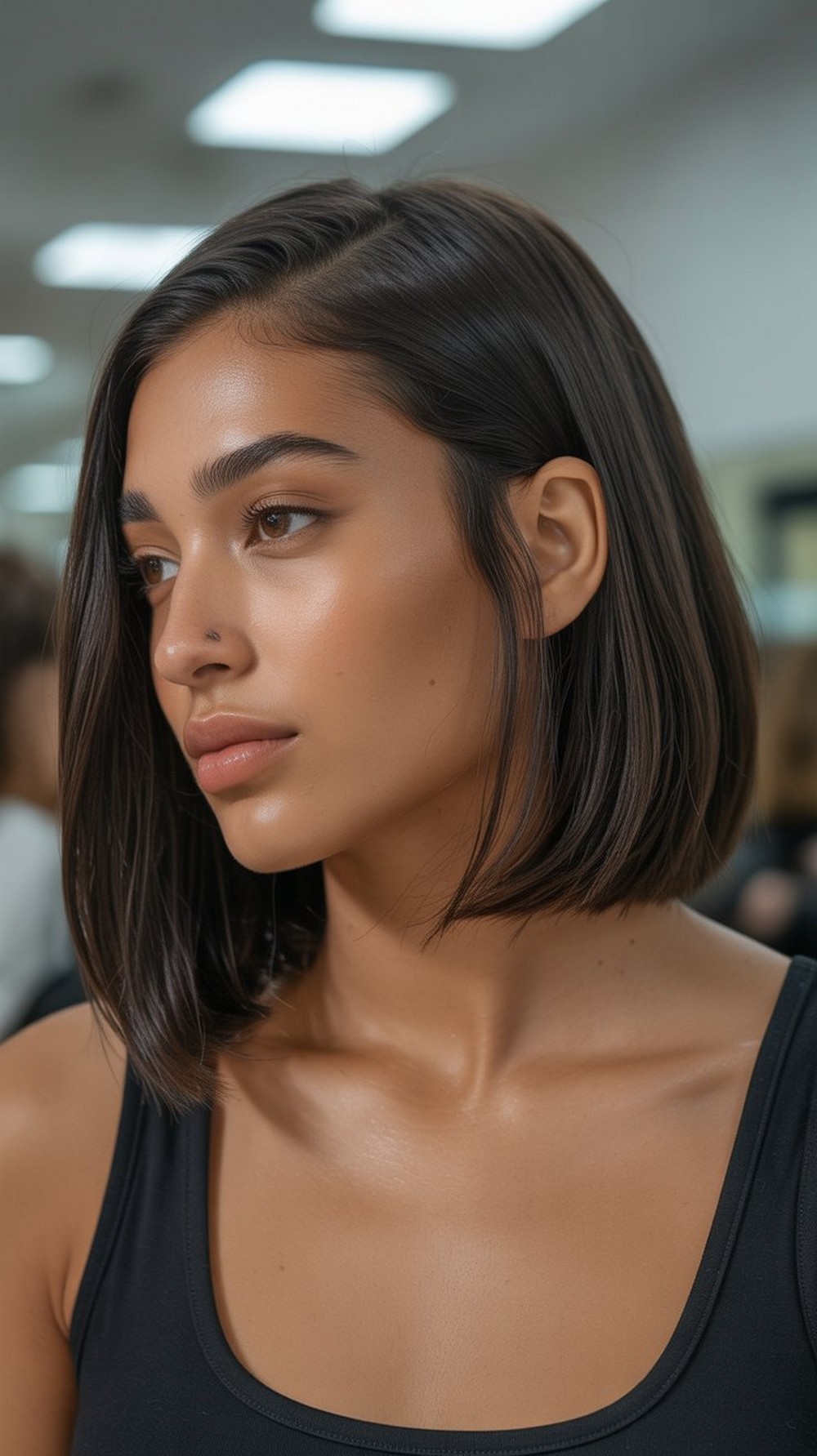 Sleek Bob Quick Weave Hairstyle