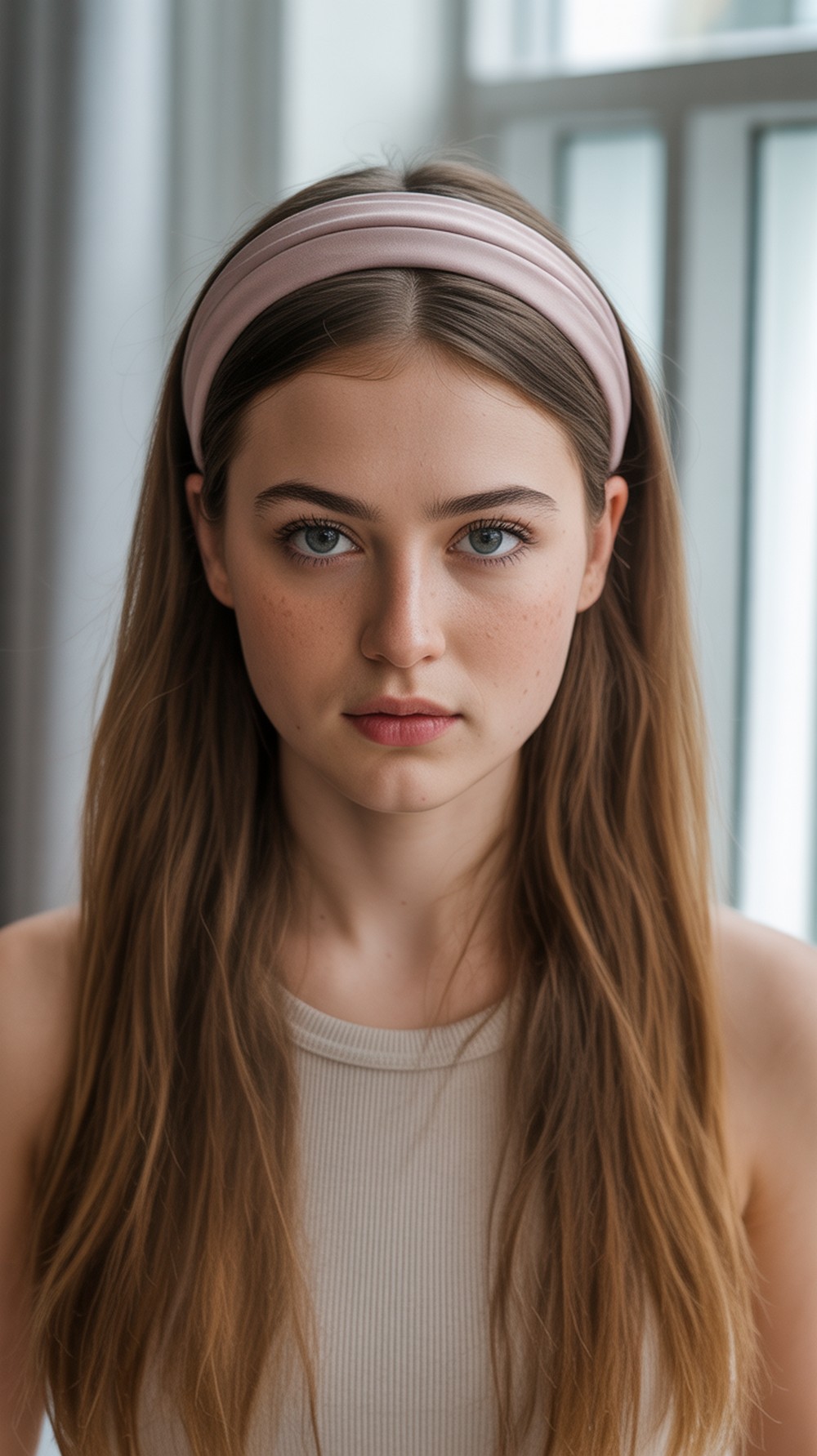 Tucked Headband Style