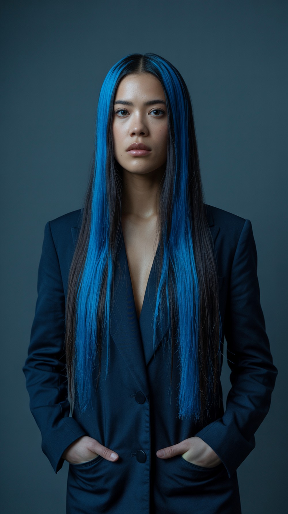 Blue Black Ink
