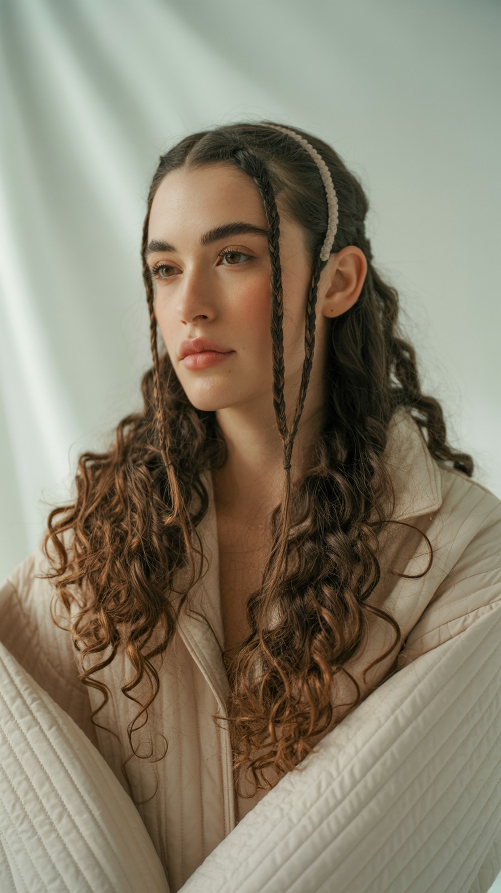 Braided Elastic Ear Warmer