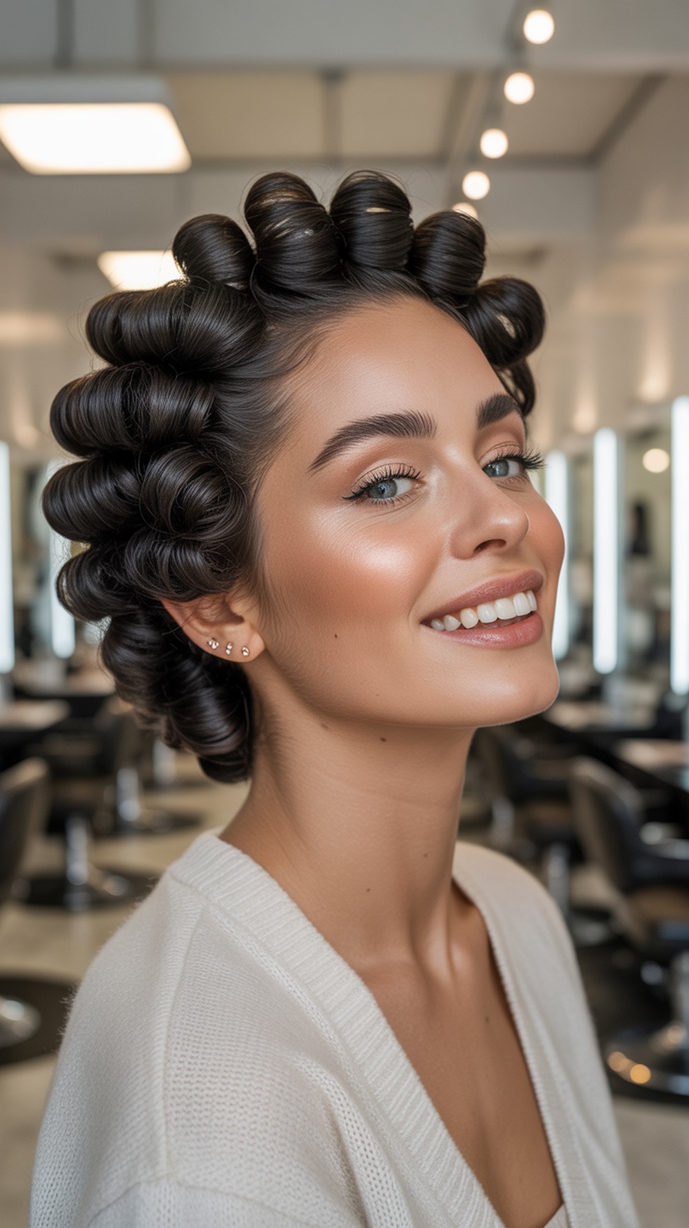 Coily Halo with Soft Taper