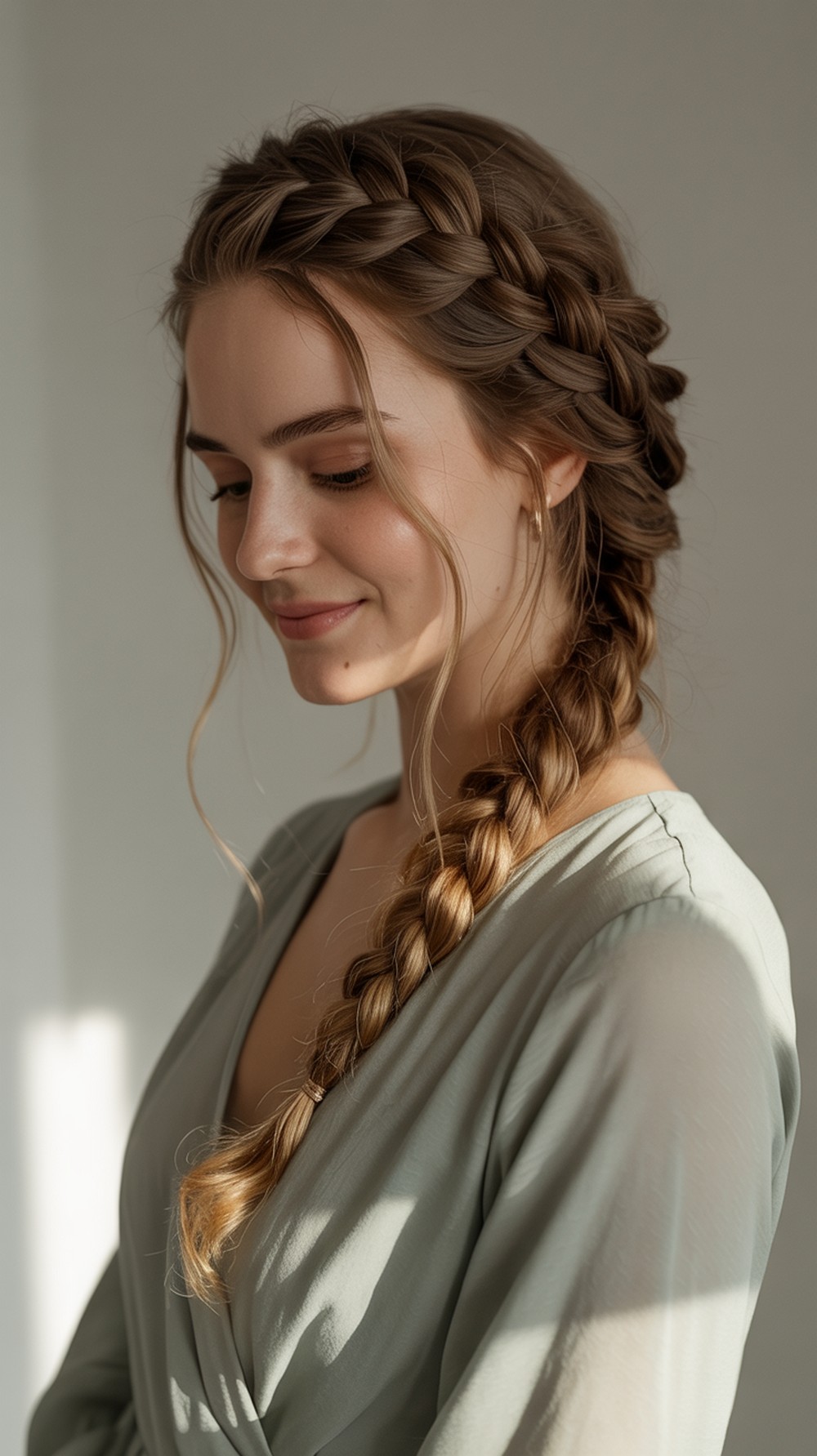 Dutch Crown Braid