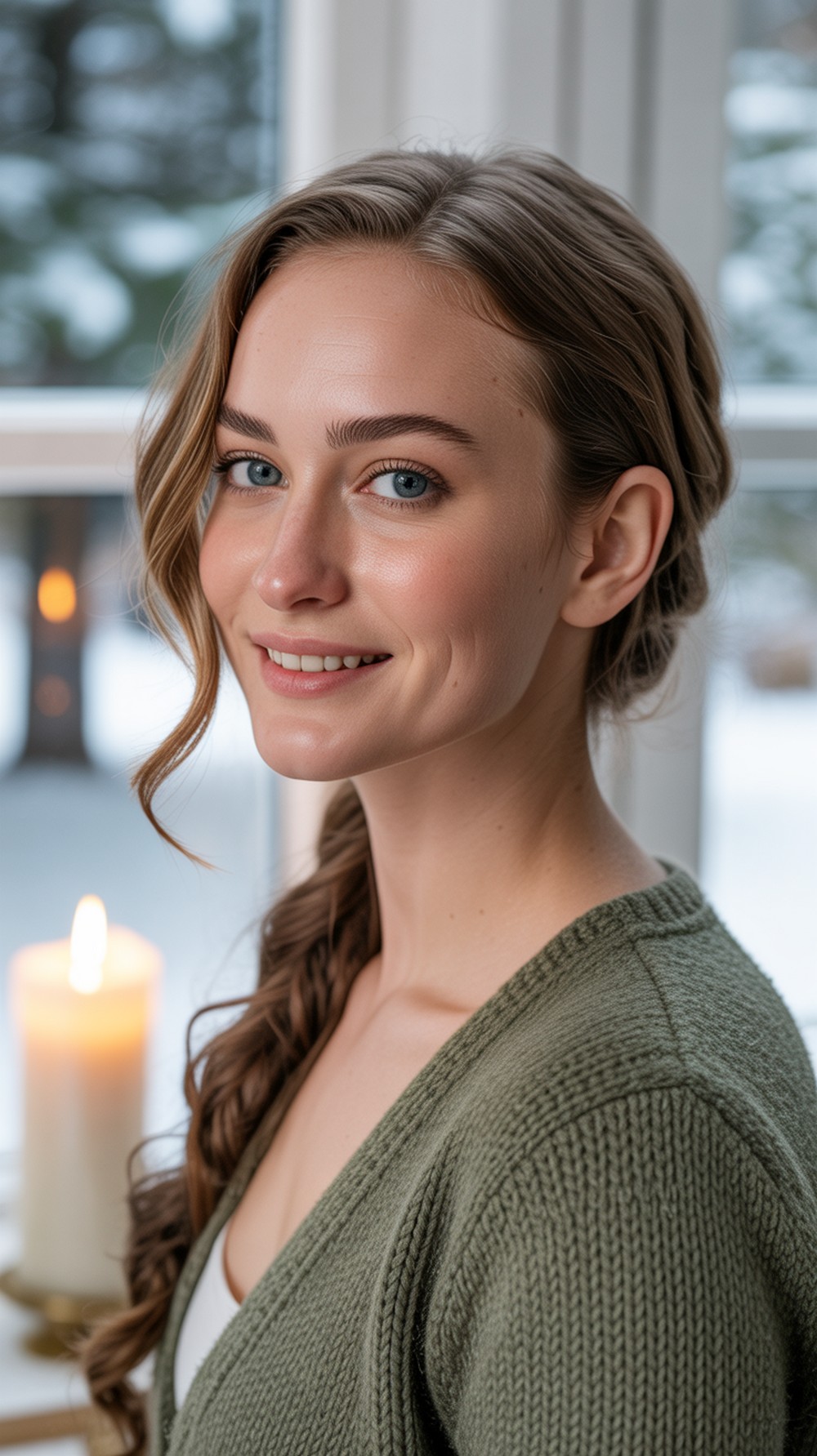 Fishtail Over One Shoulder