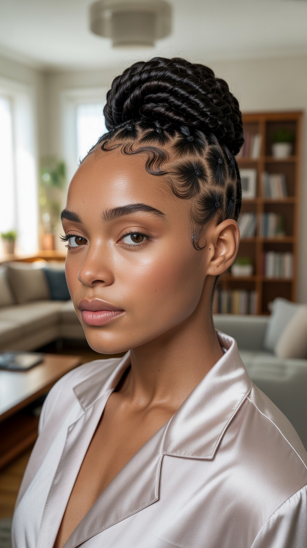 Flat Twist Updo