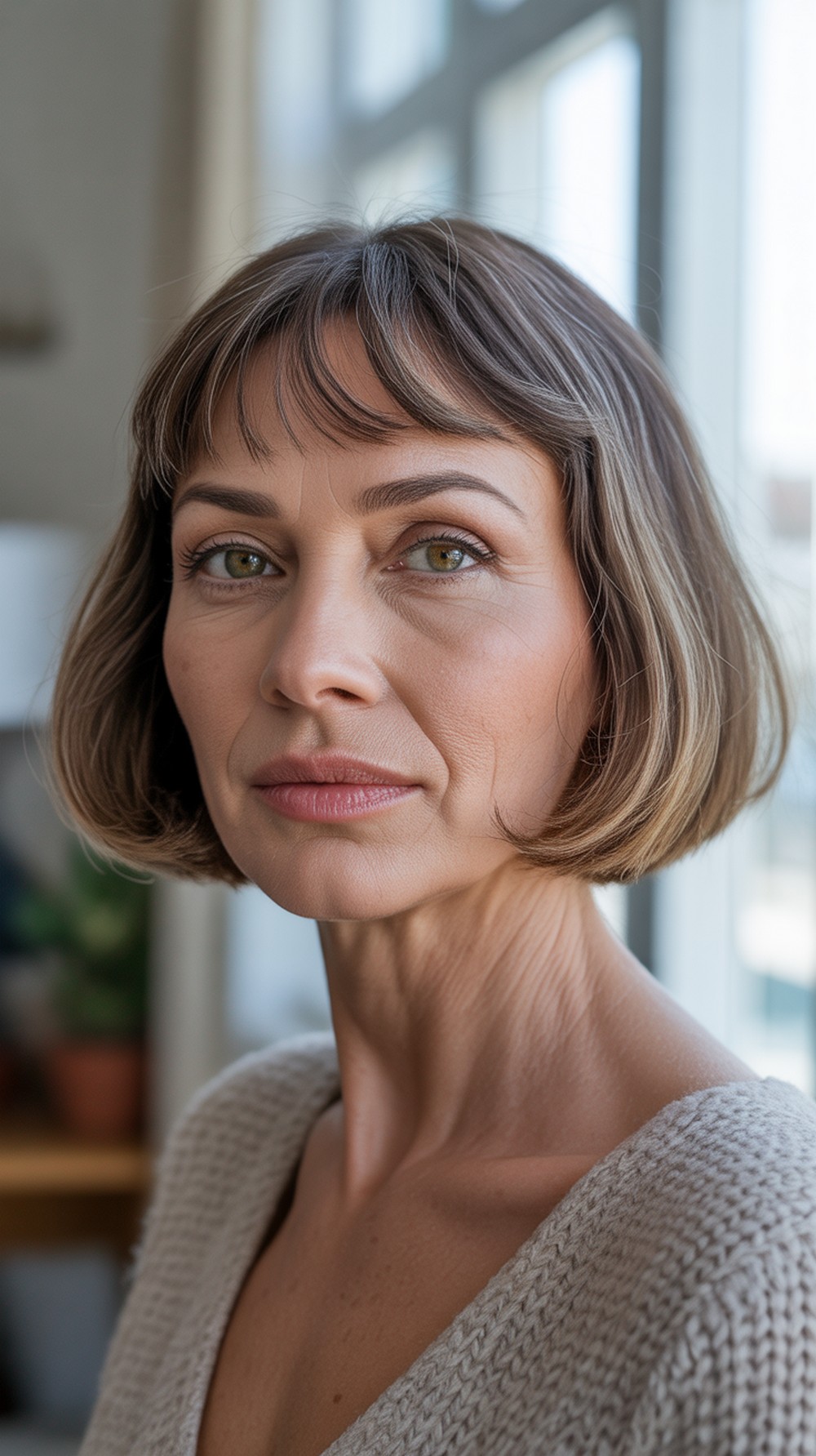 French Bob with Micro Fringe