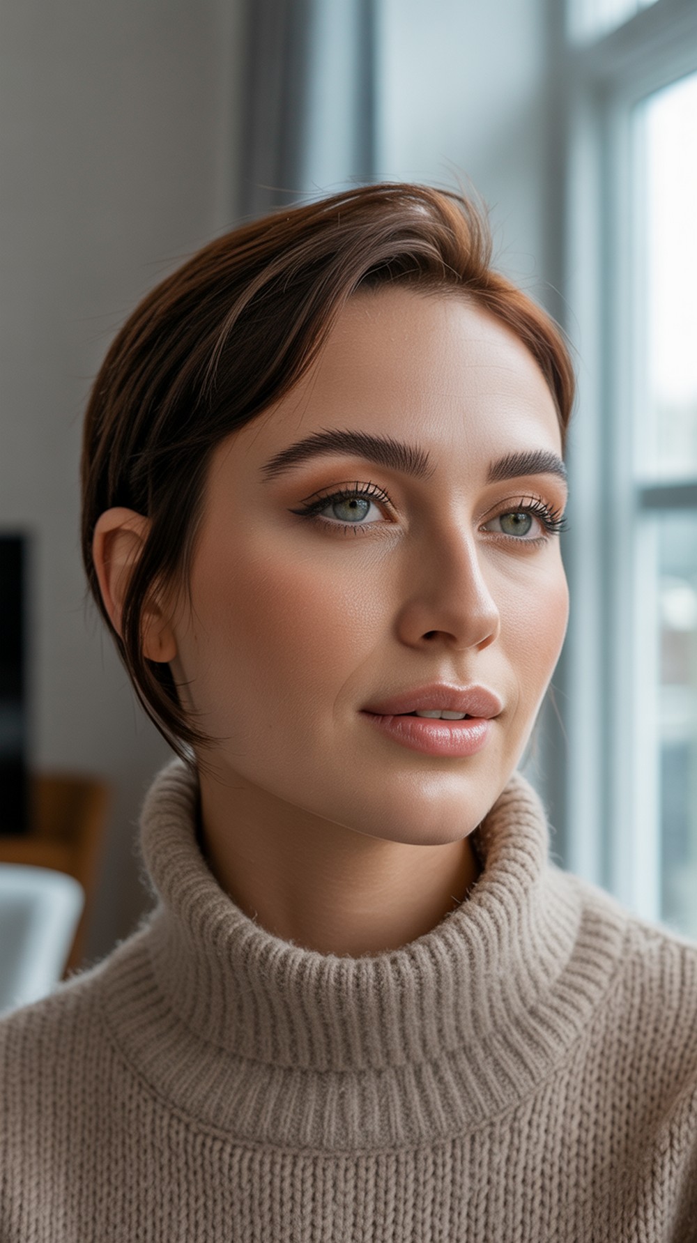 Glossy Espresso Pixie