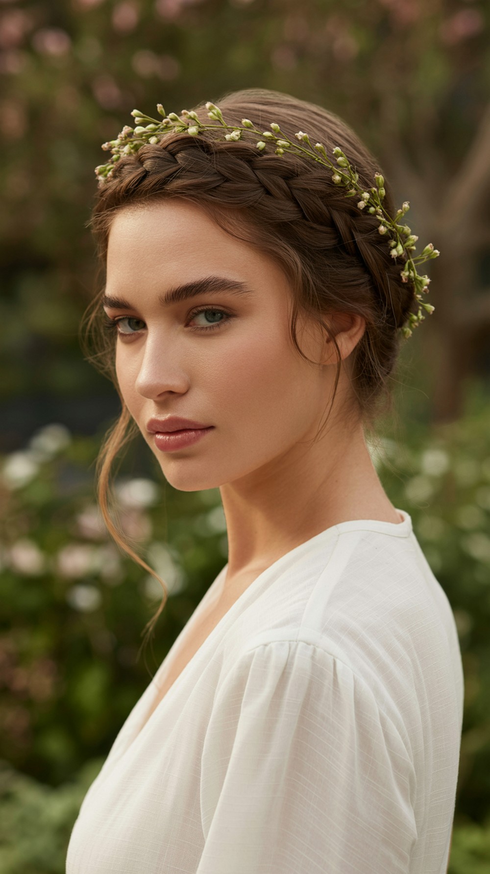 Halo Braid + Tiny Buds