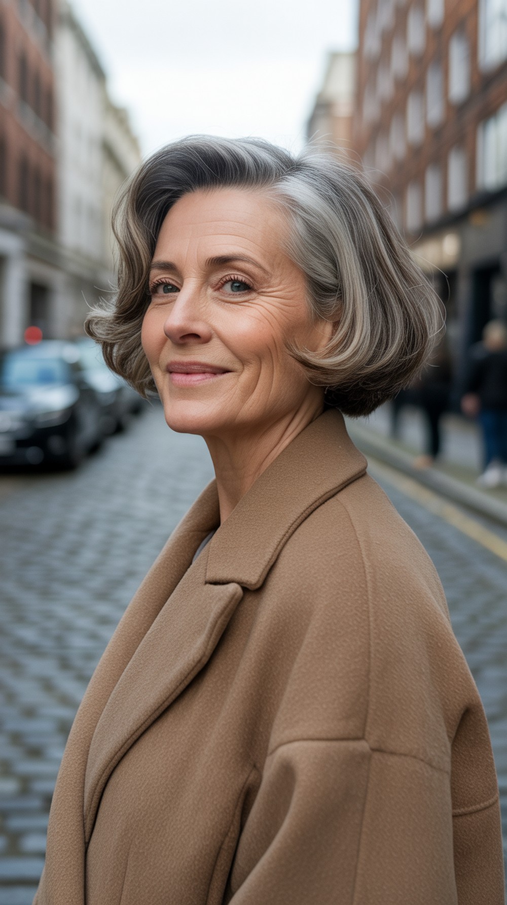 Inverted Bob with Volume Crown