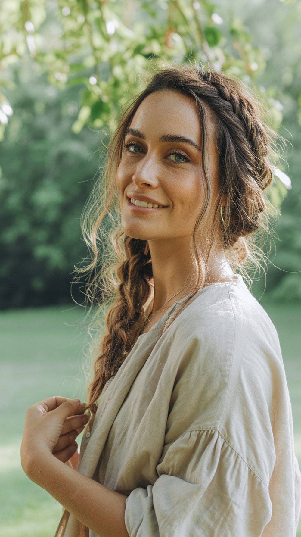 Messy Boho Braid