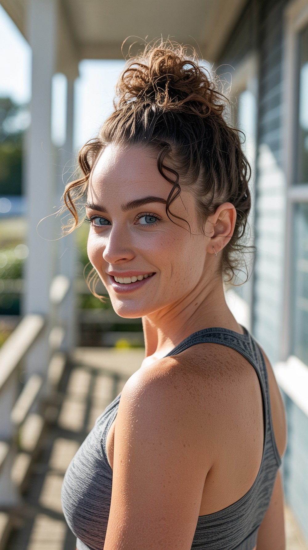Messy Top Knot