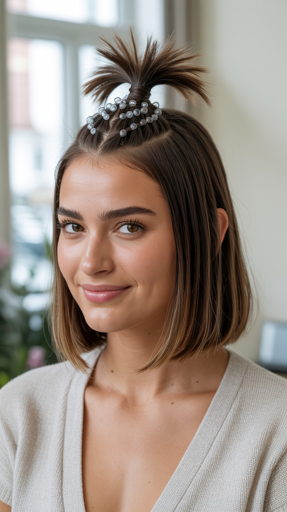 Mini Micro Bubble Ponytail