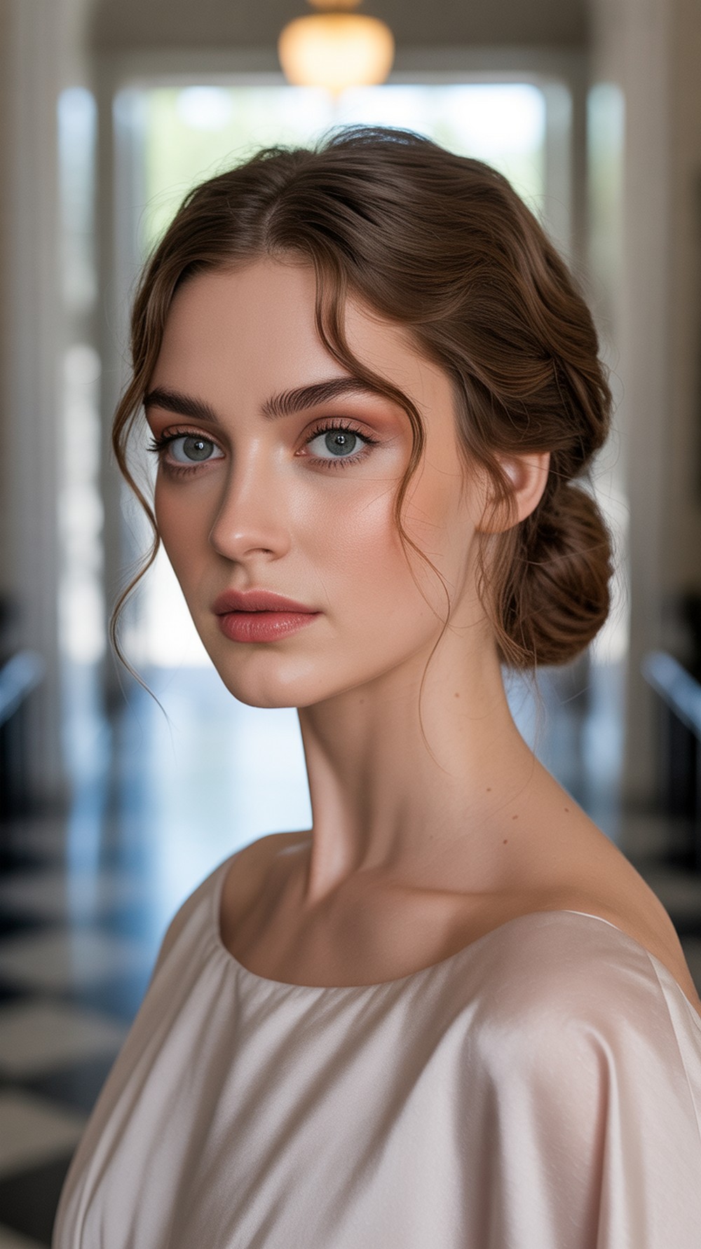 Romantic Low Chignon