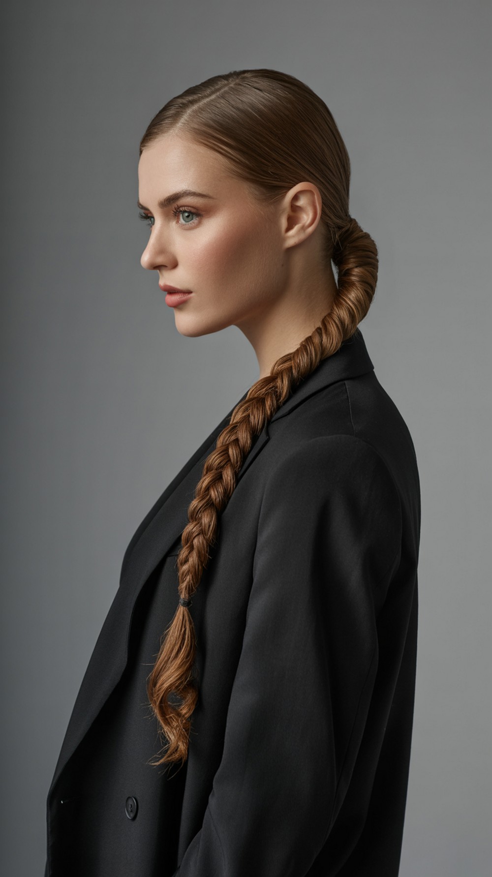 Rope Braid Ponytail