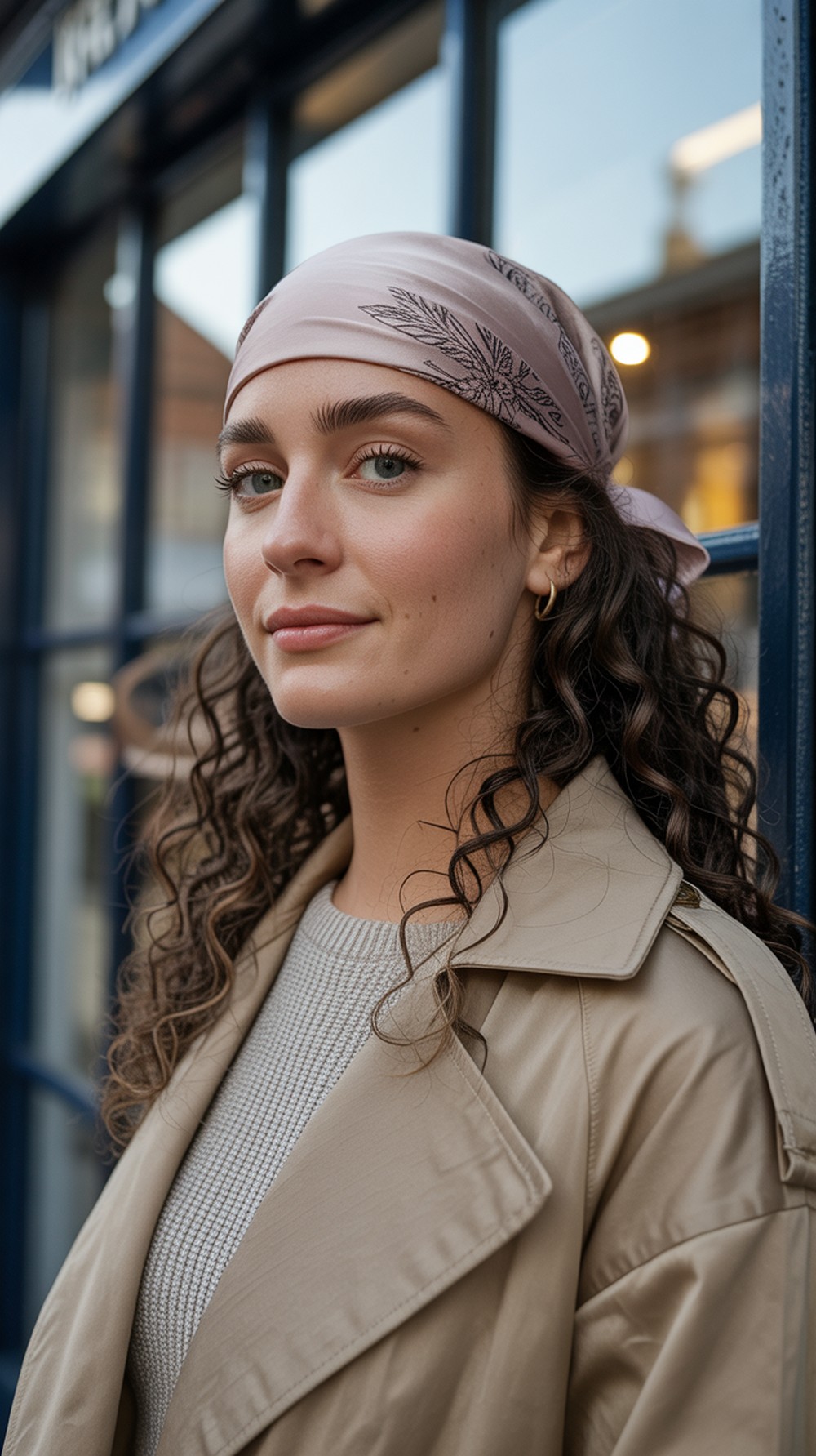 Satin Scarf Topper
