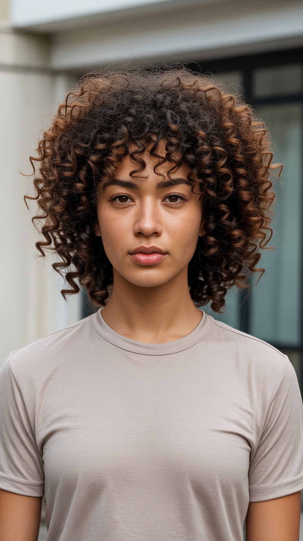 Secure Curly Puff