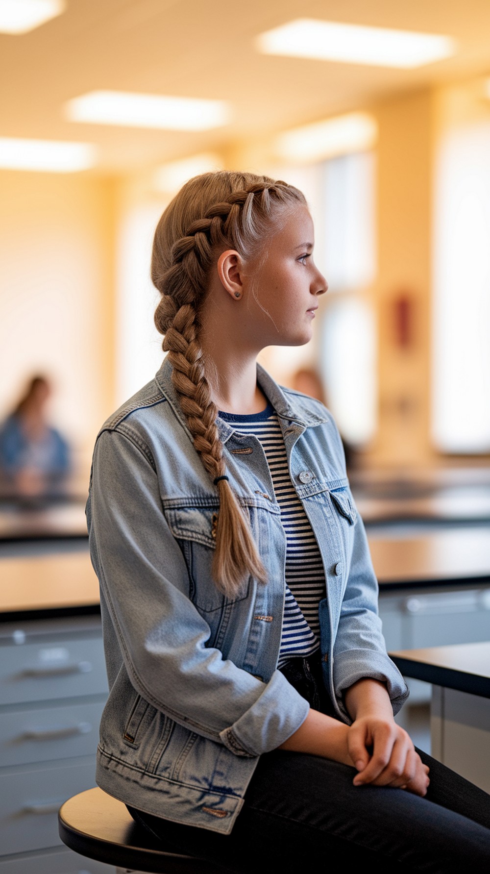 Side Dutch Braid