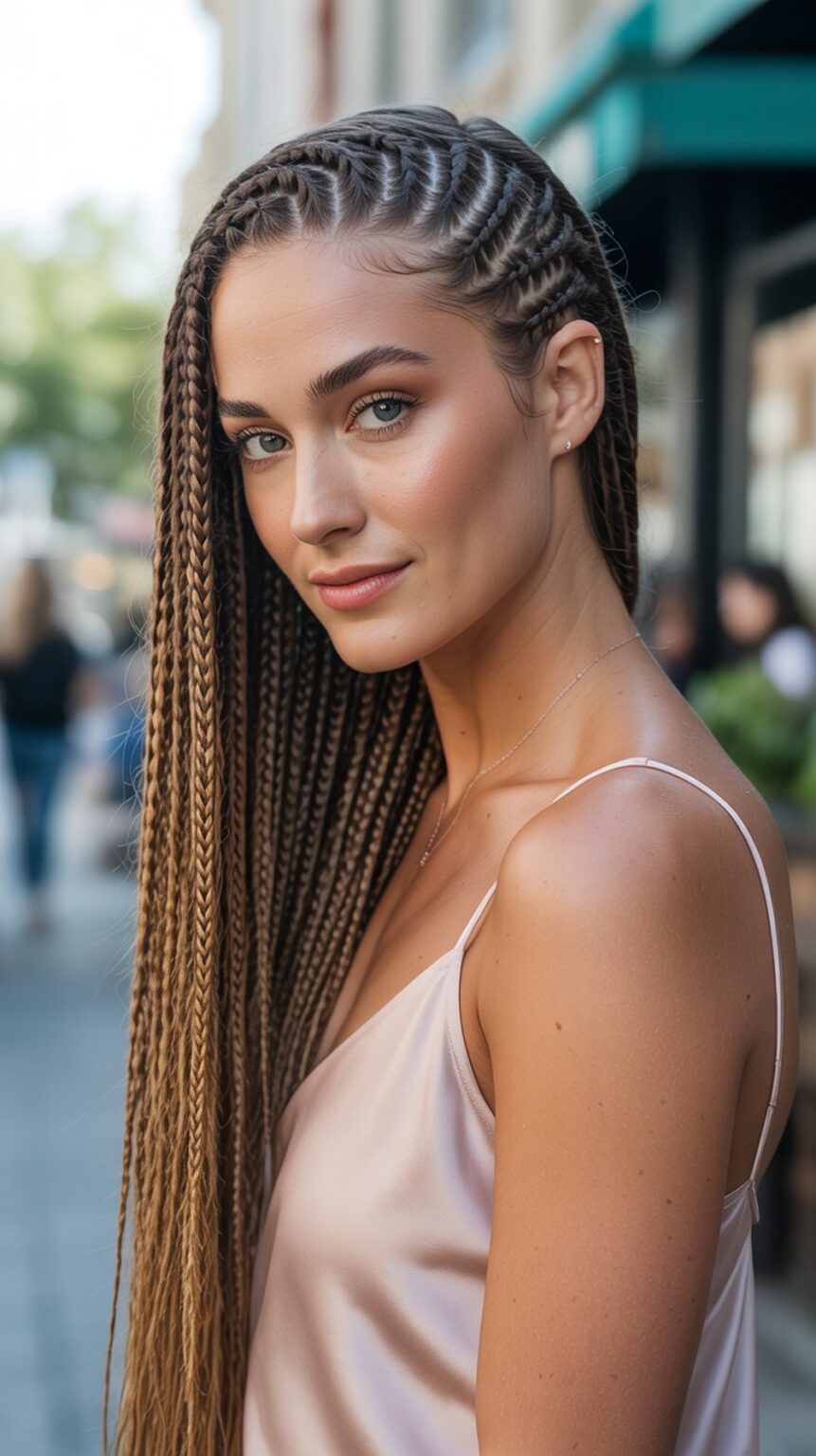 12 Micro Braid Hairstyle Ideas for 2025 - Daily Hair Flow