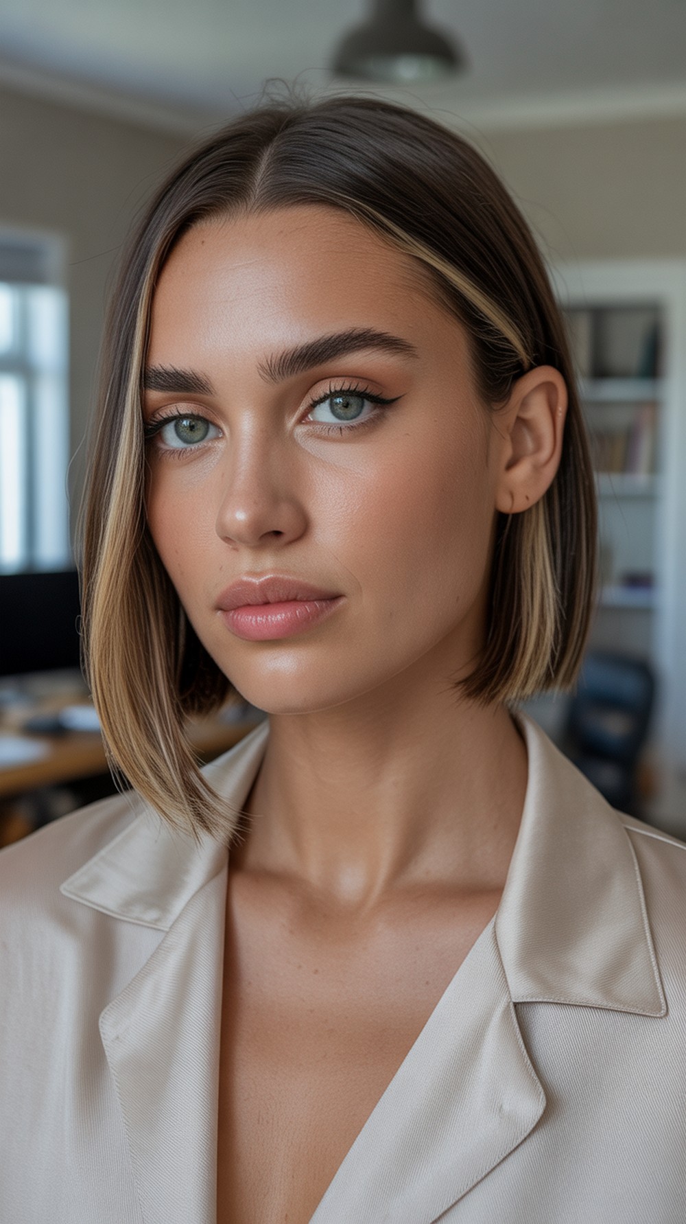 Sleek Side Part Lob