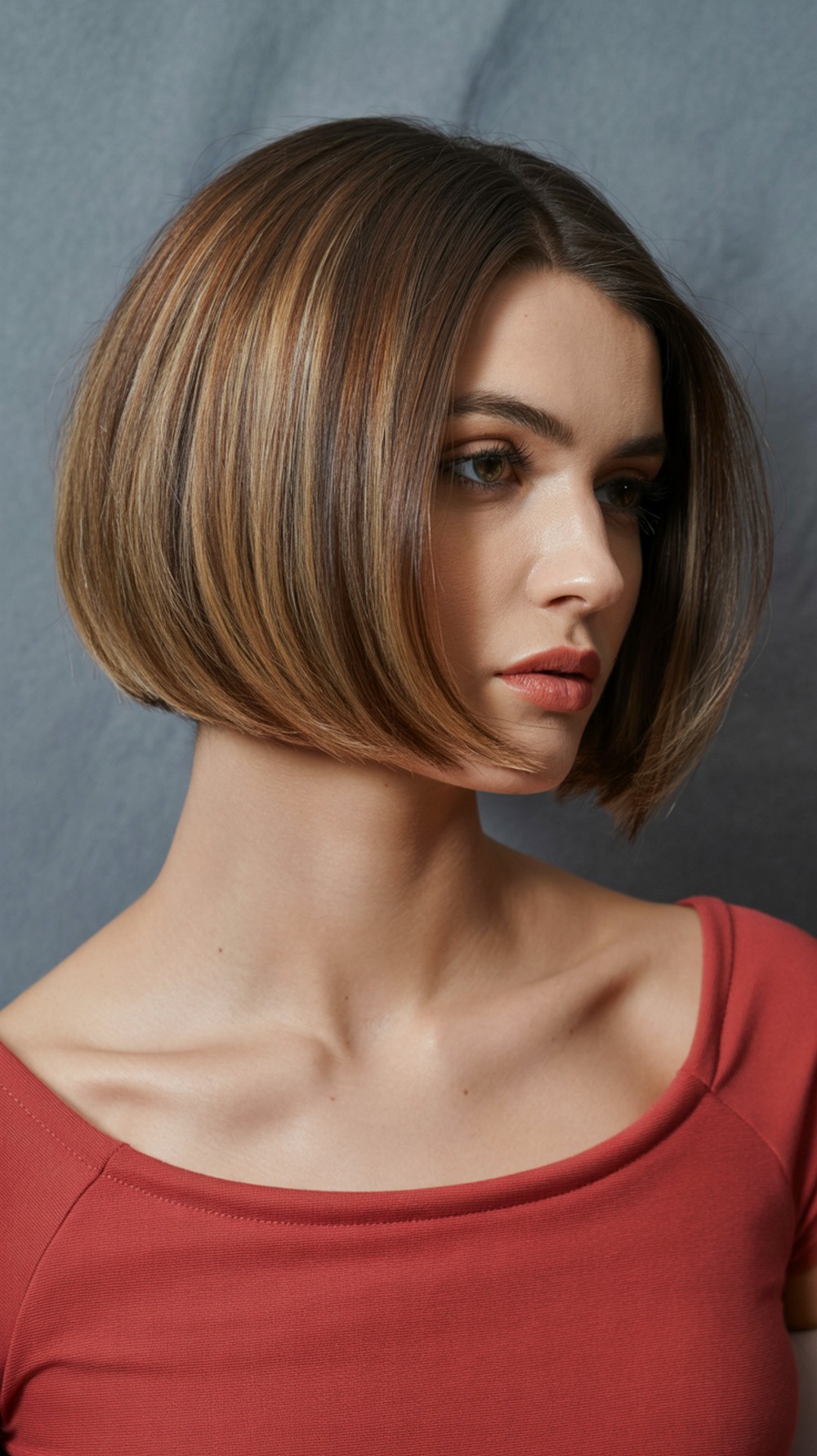 Stacked Bob with Undercurve