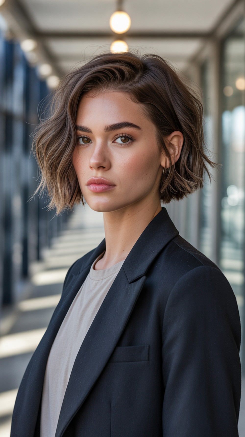 Textured A Line Bob
