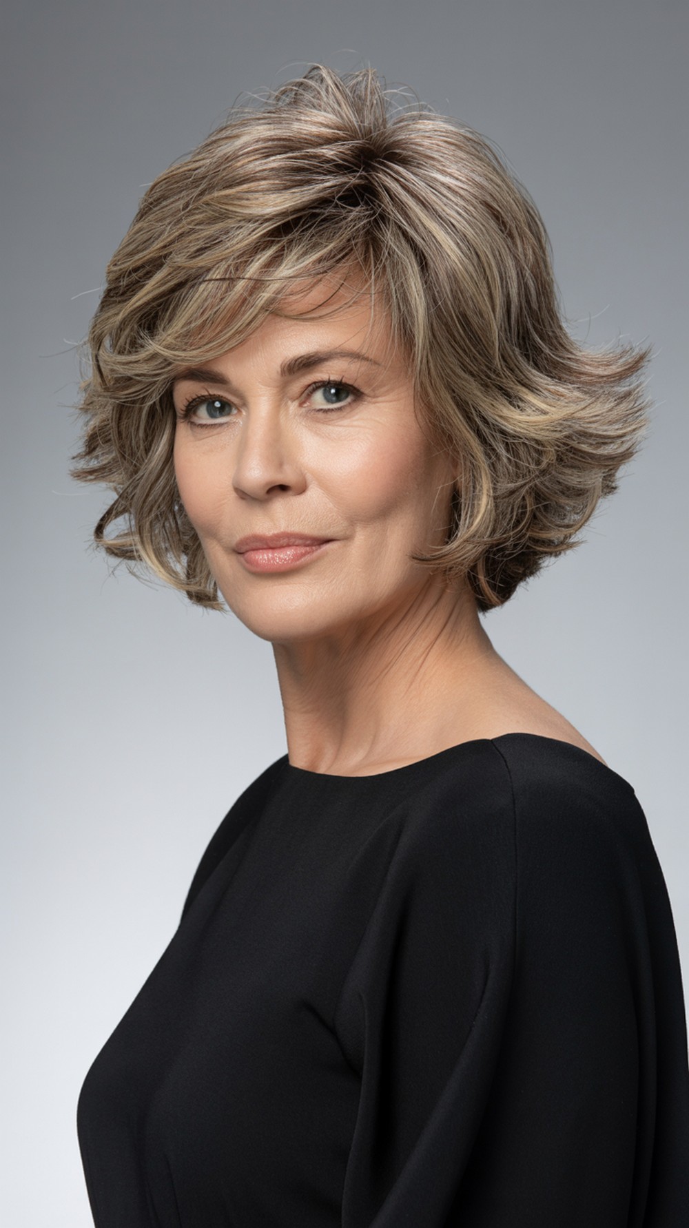 Tousled Spiky Bob