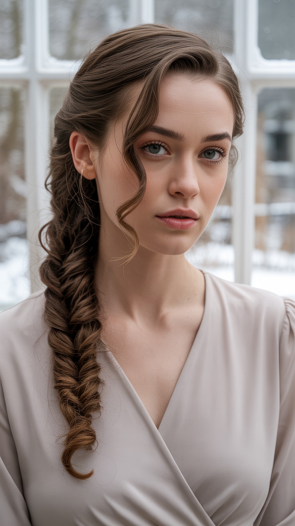 Waterfall to Side Braid