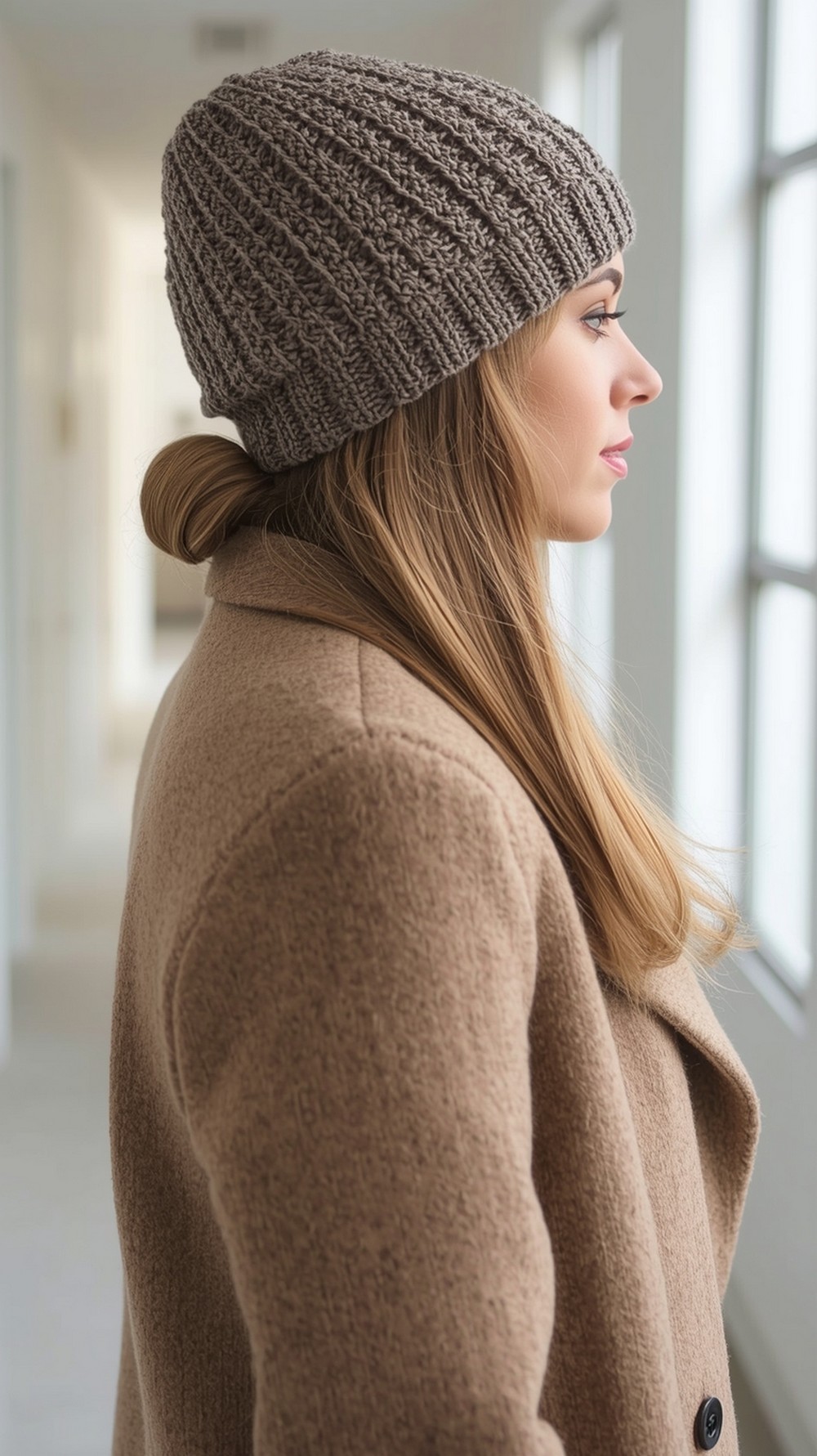 Beanie-Friendly Low Knot