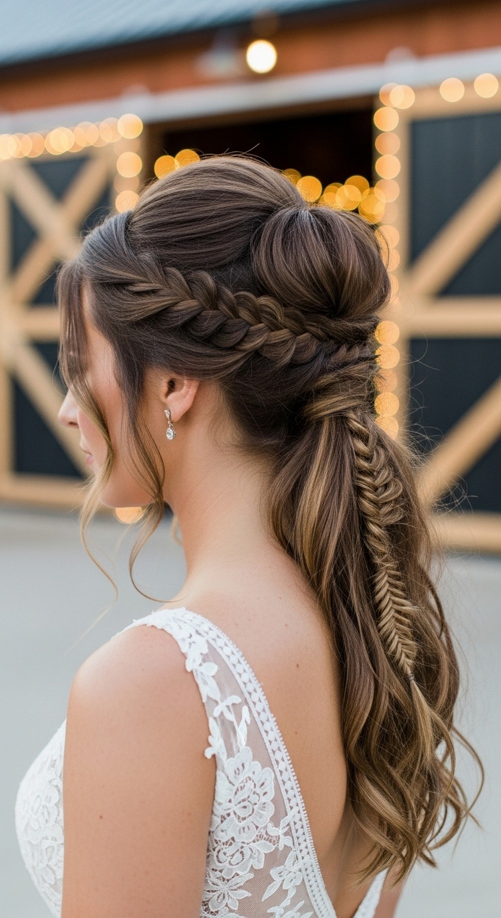 15 Loose, Messy Ponytail Ideas for Wedding Hair - Daily Hair Flow