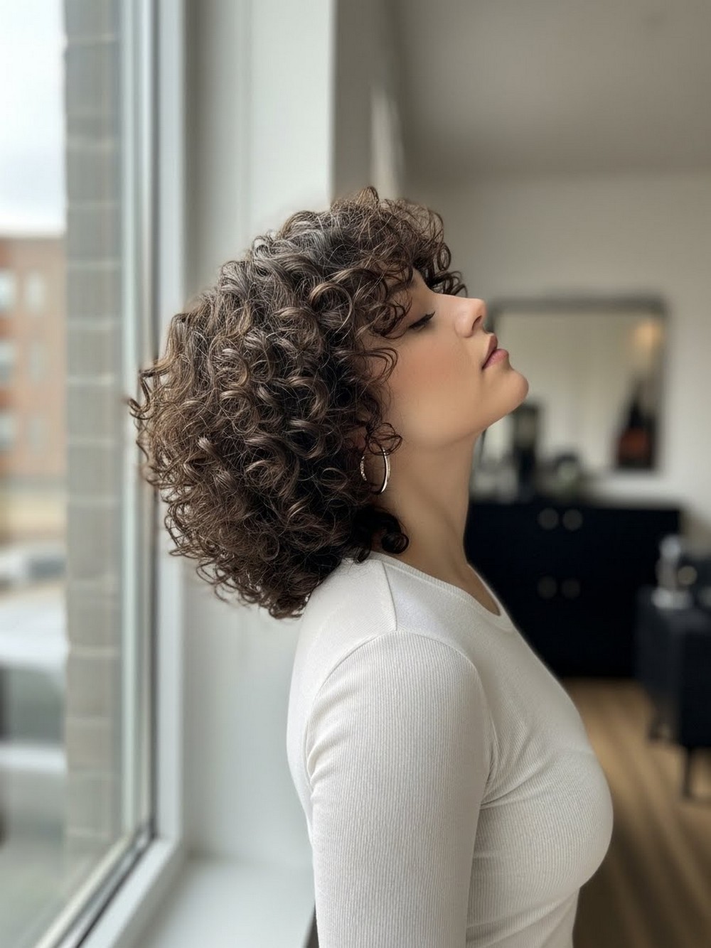 Coily Layered Cloud Cut