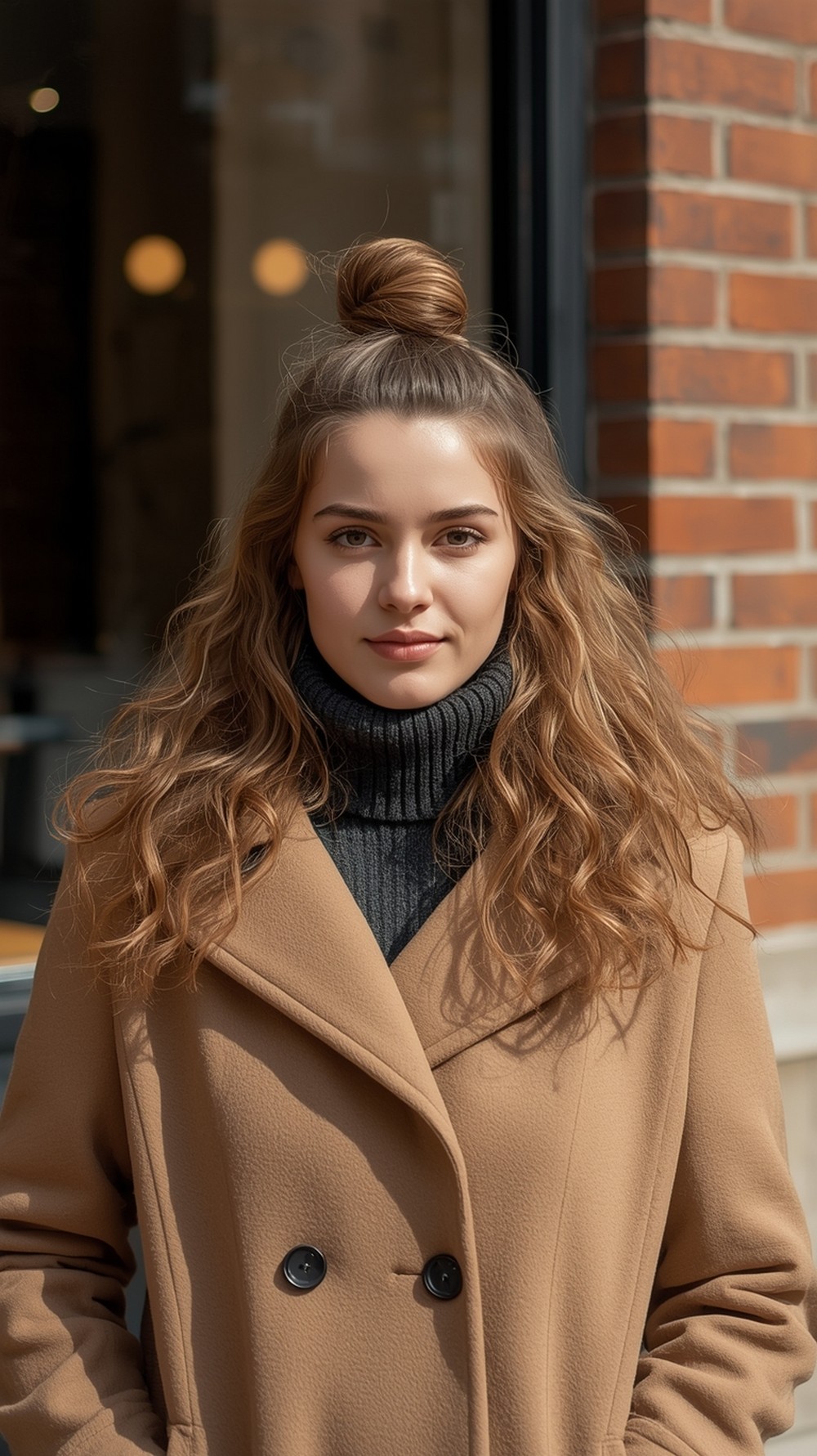 Collar-Safe Mini Top Knot