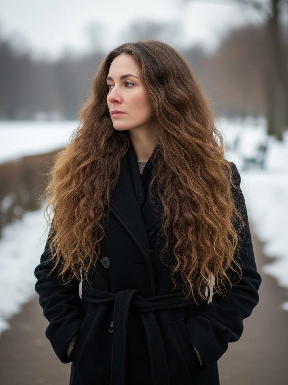 Extra-Long Winter Layers Over Coats