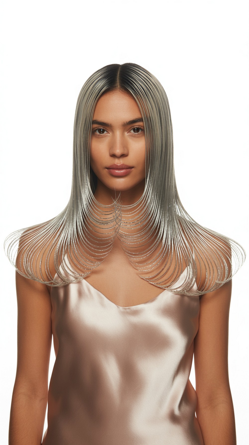 Glossy Straight Butterfly Ends