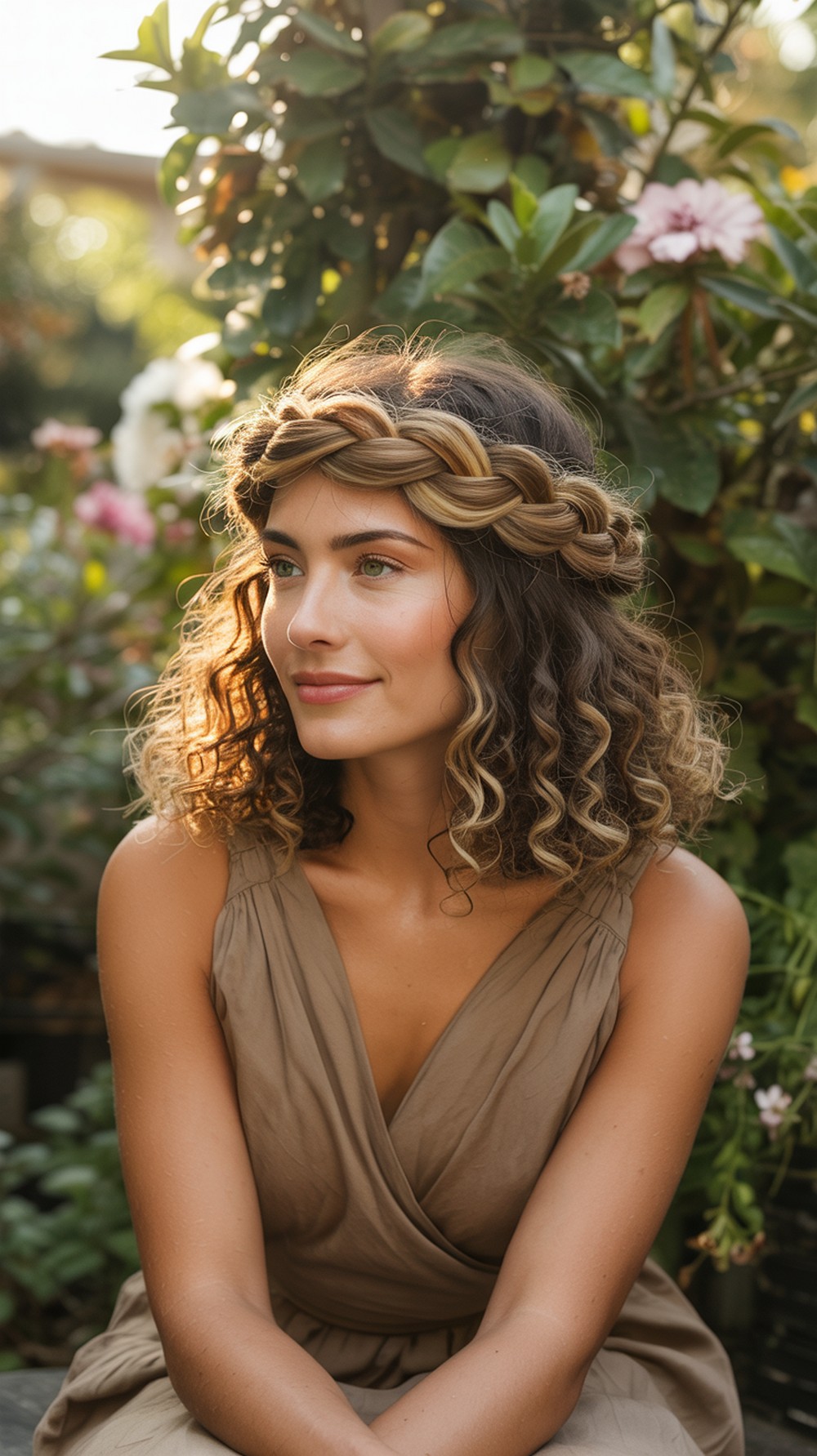 Goddess Crown (Halo) Braid