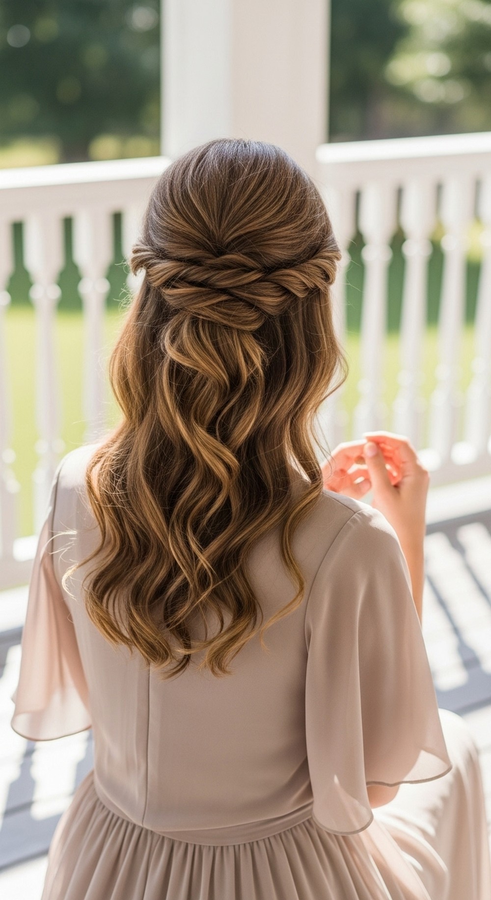 Half-Up Twisted Waves