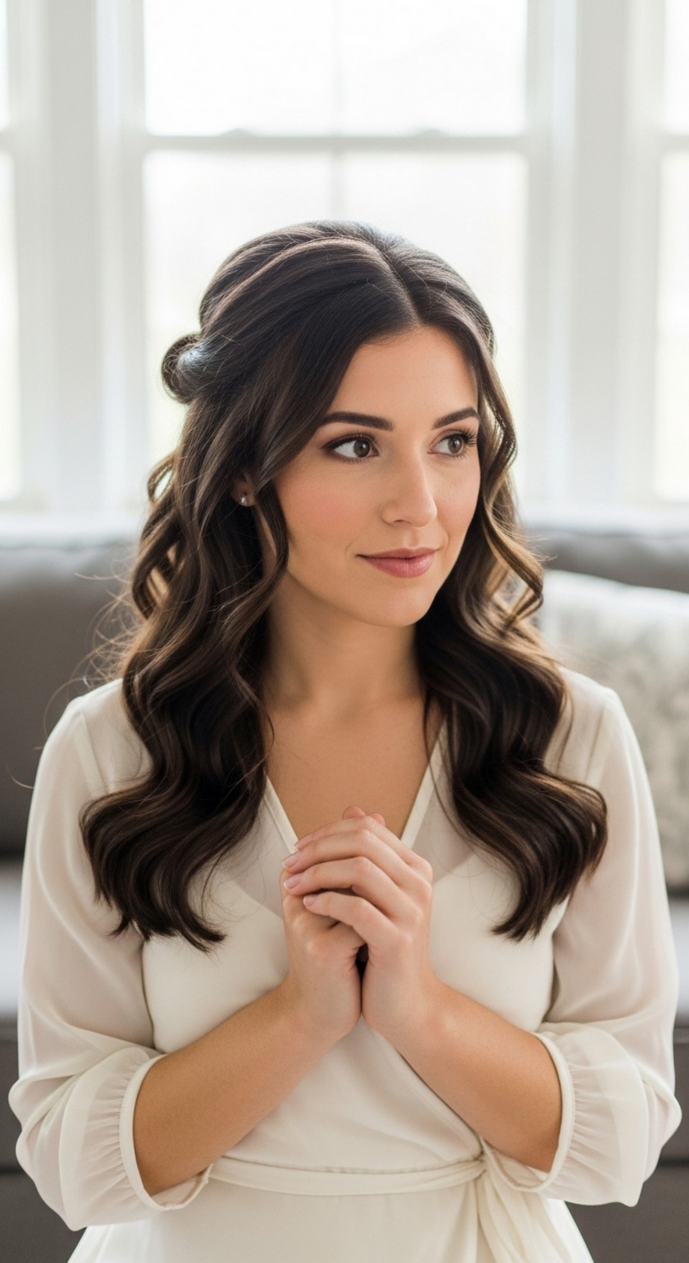 Half-Up Twists with Soft Waves