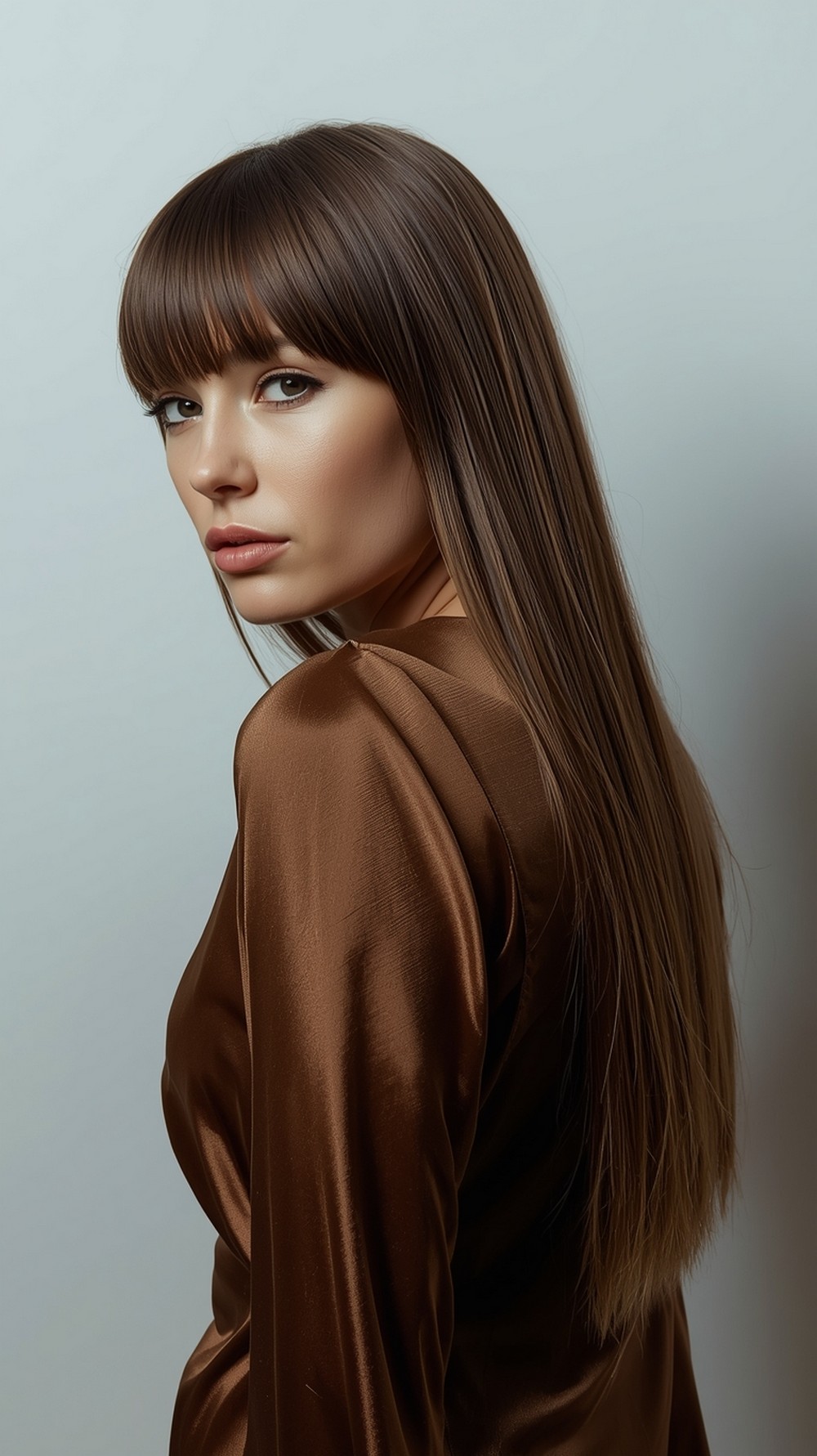 Long Layers with Face Flip