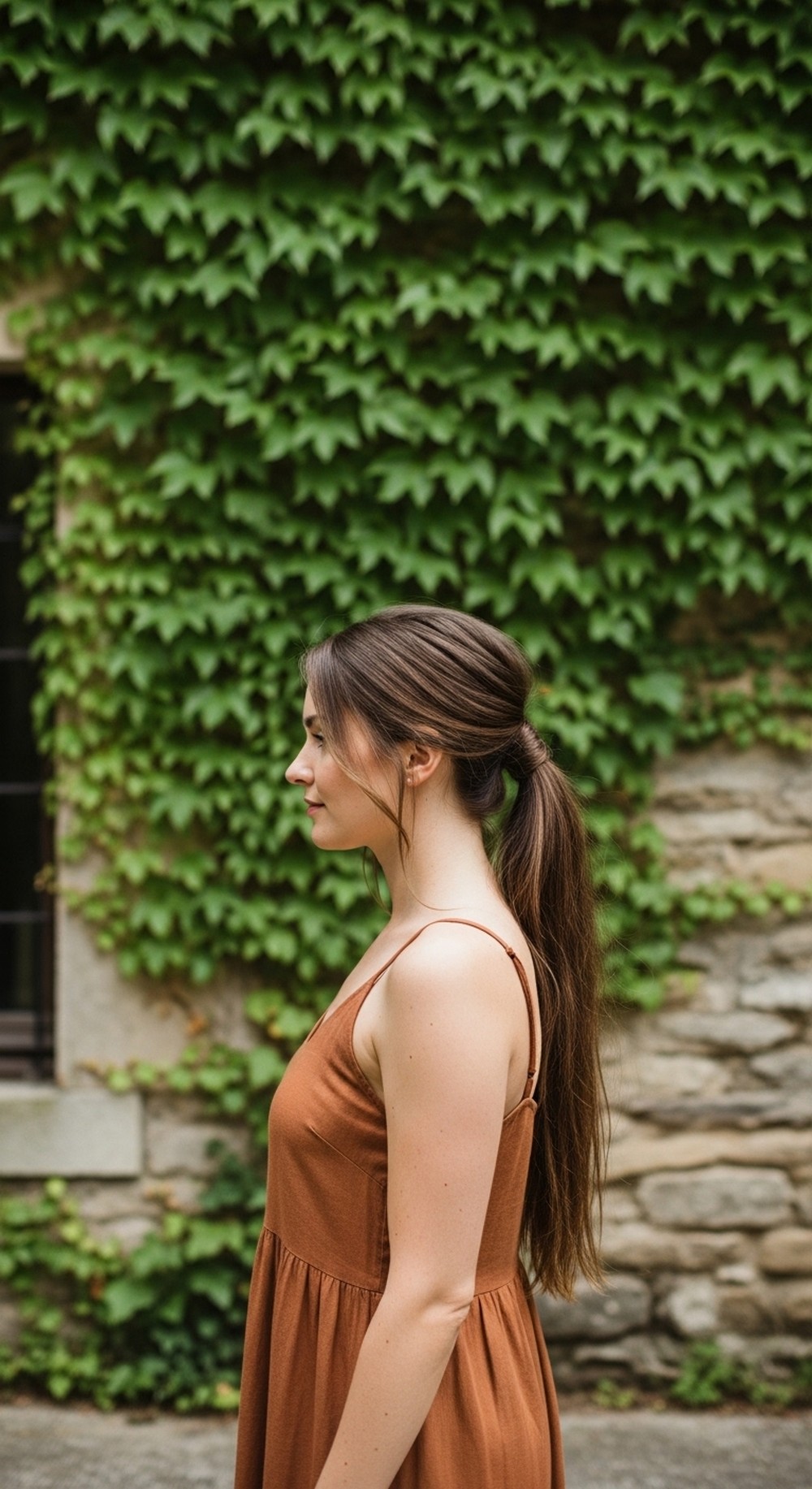 Low Bubble Ponytail
