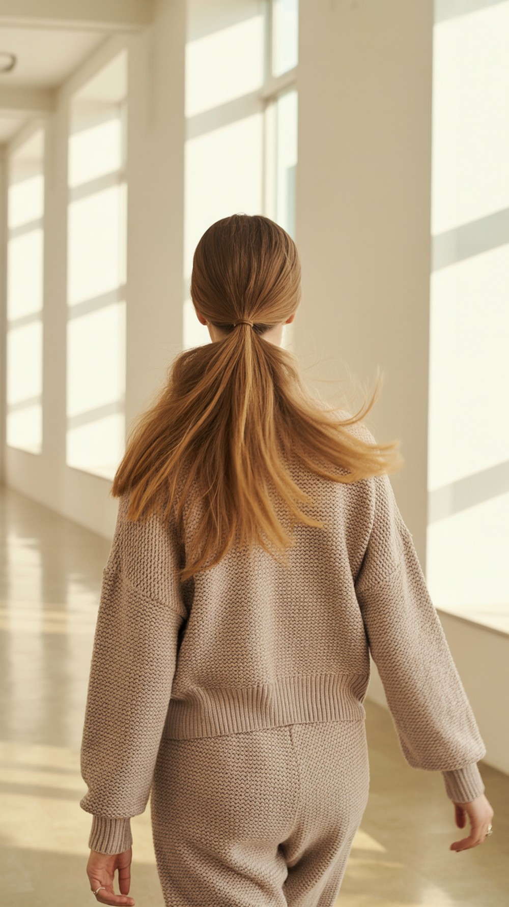 Low Bubble Ponytail