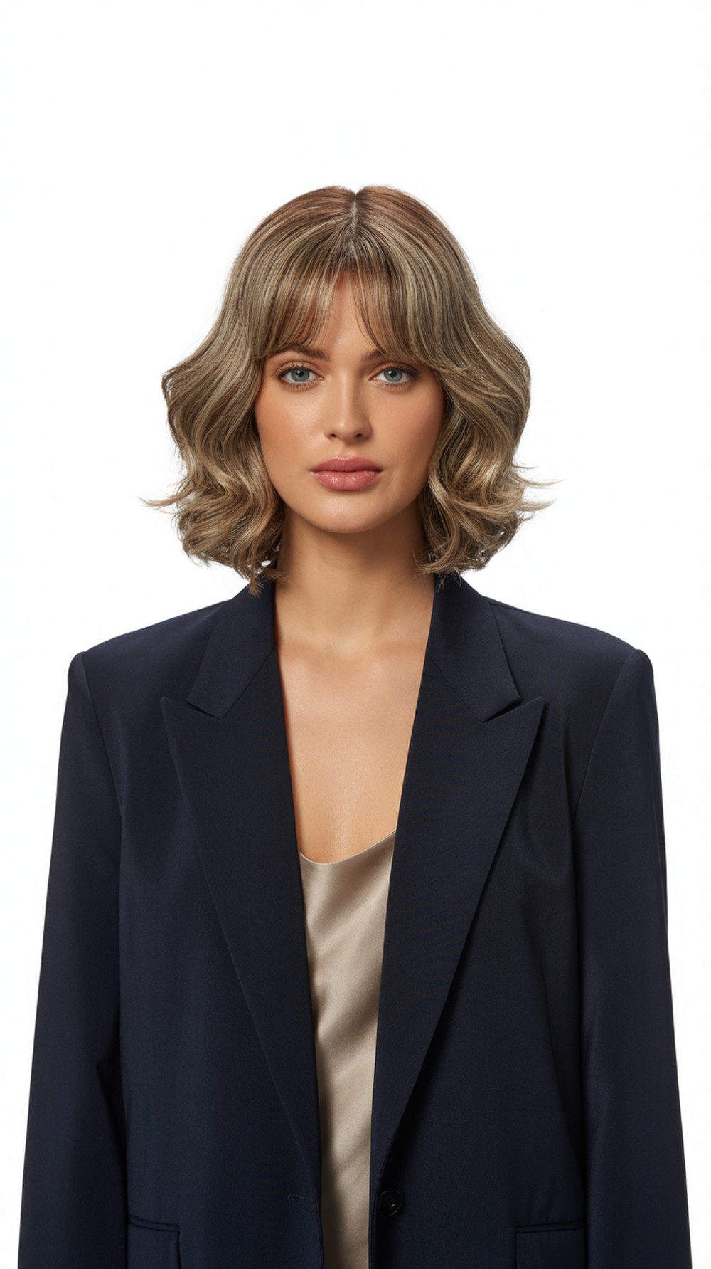 Polished Lob with Curtain Fringe