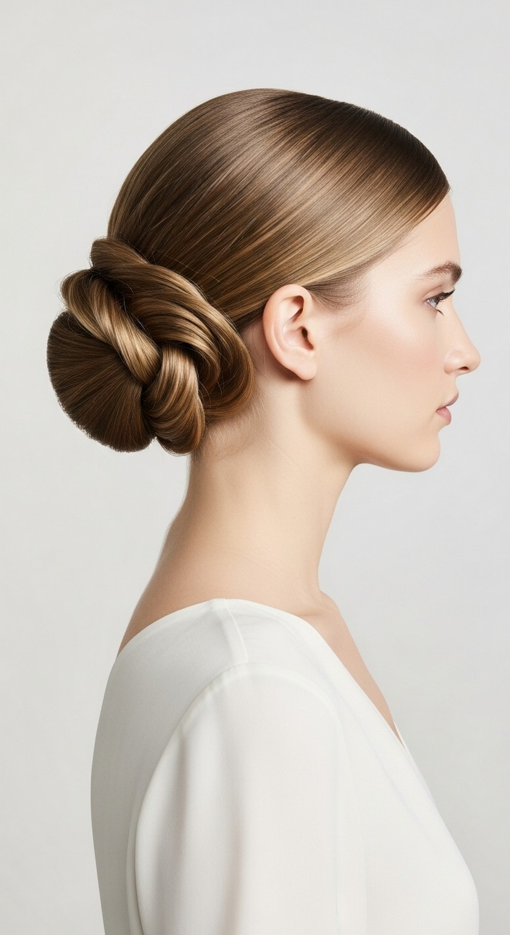 Sculpted Knot Chignon