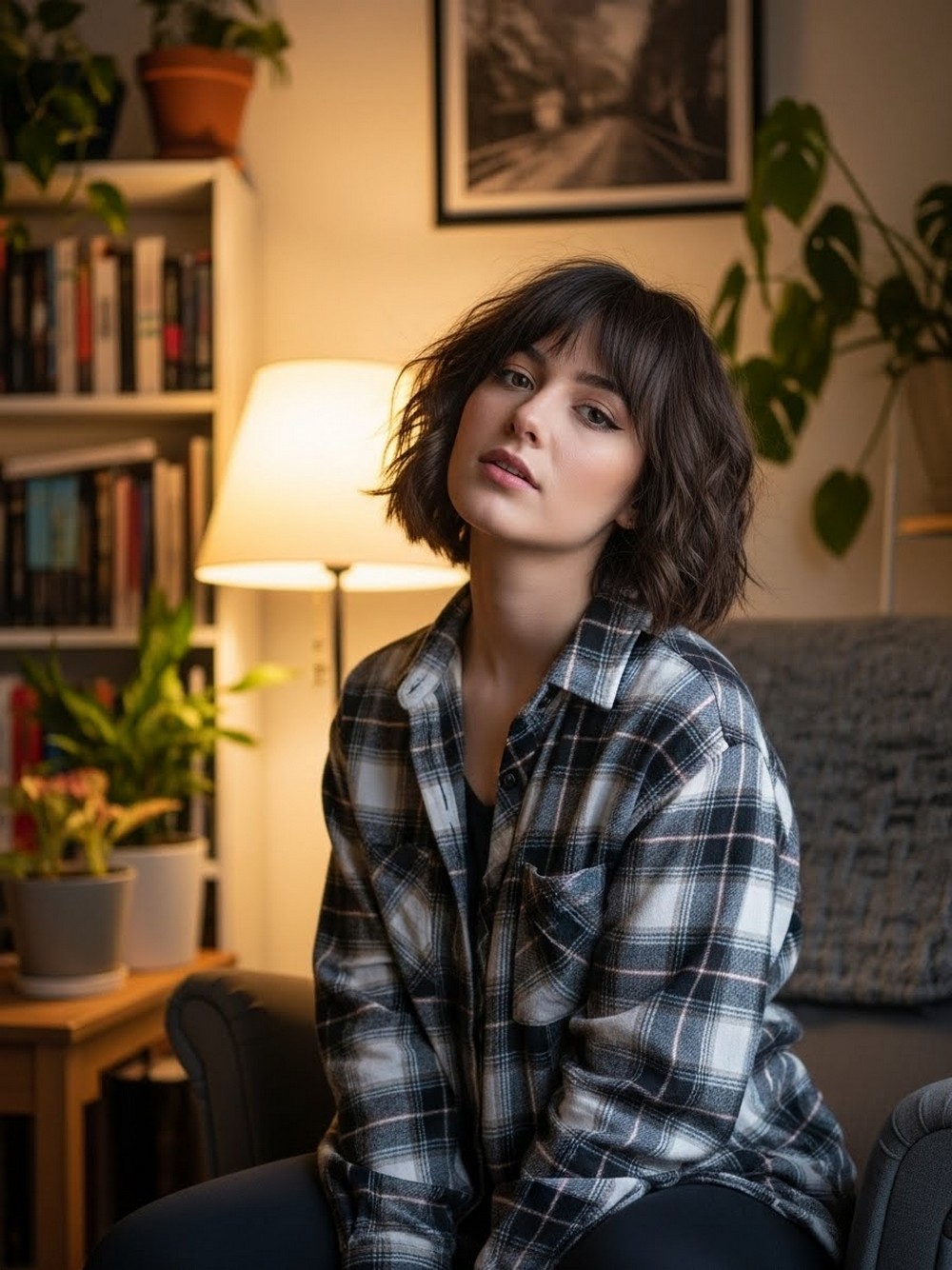 Shaggy Winter Wavy Lob