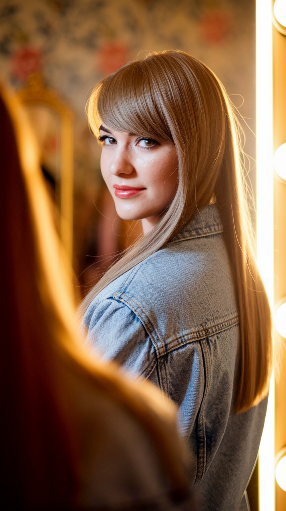Side-Swept Fishtail Fringe