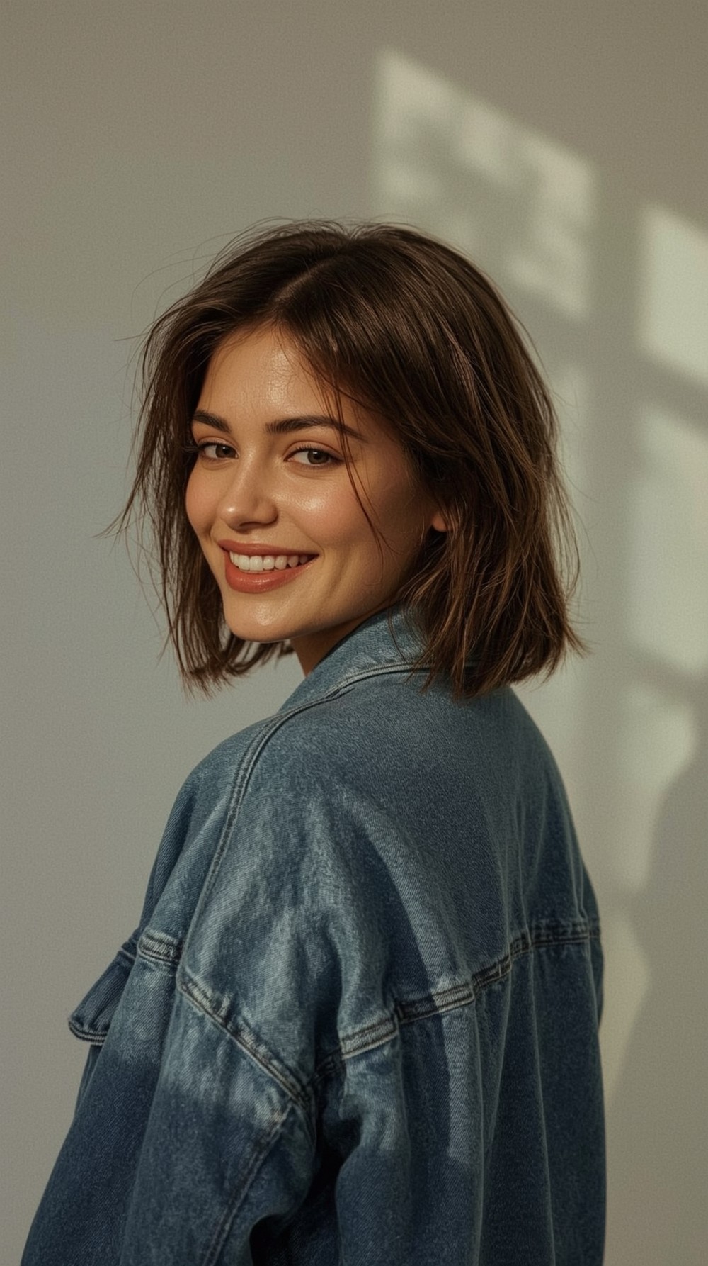 Textured Pixie with Long Top