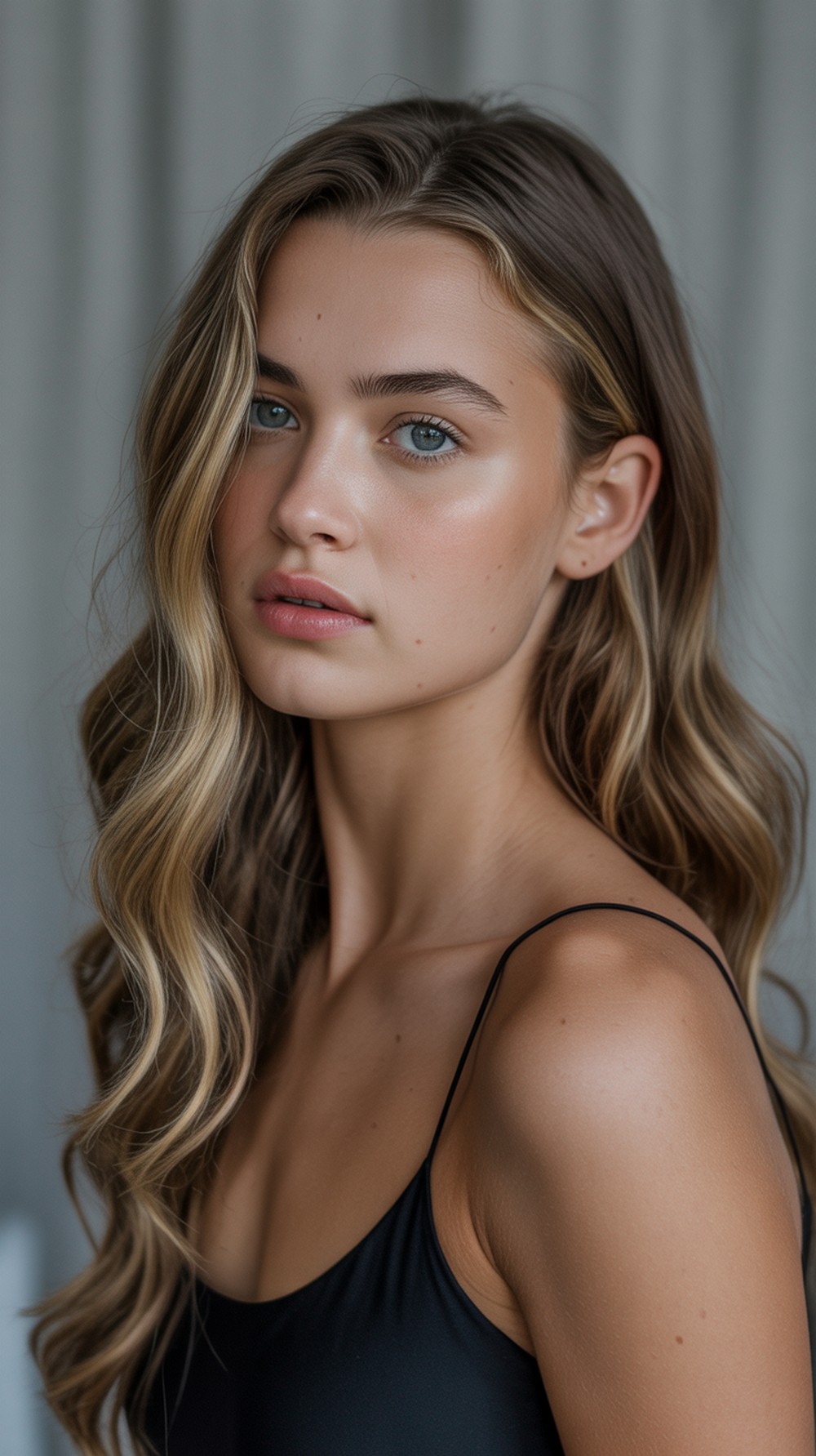 Tucked-Behind-One-Ear Waves